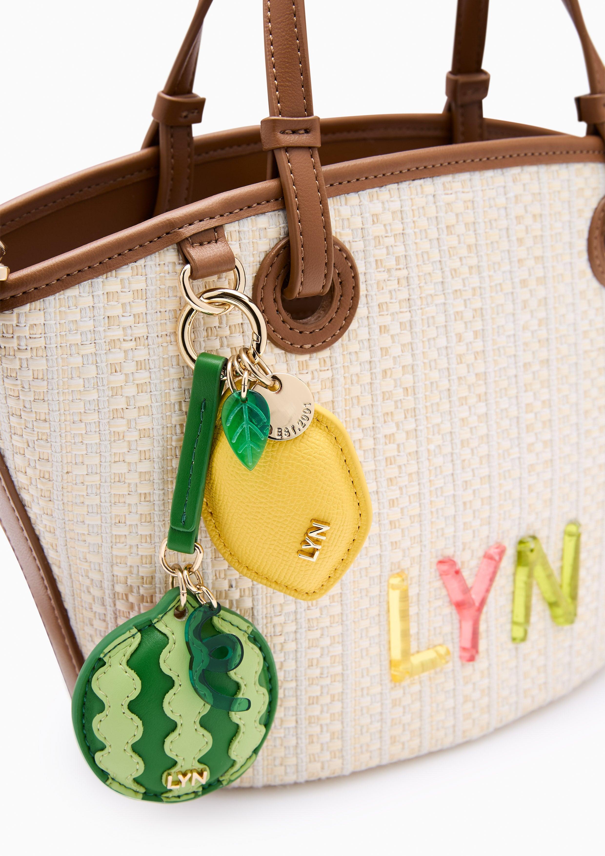 Twisty Tote Bag - Beige