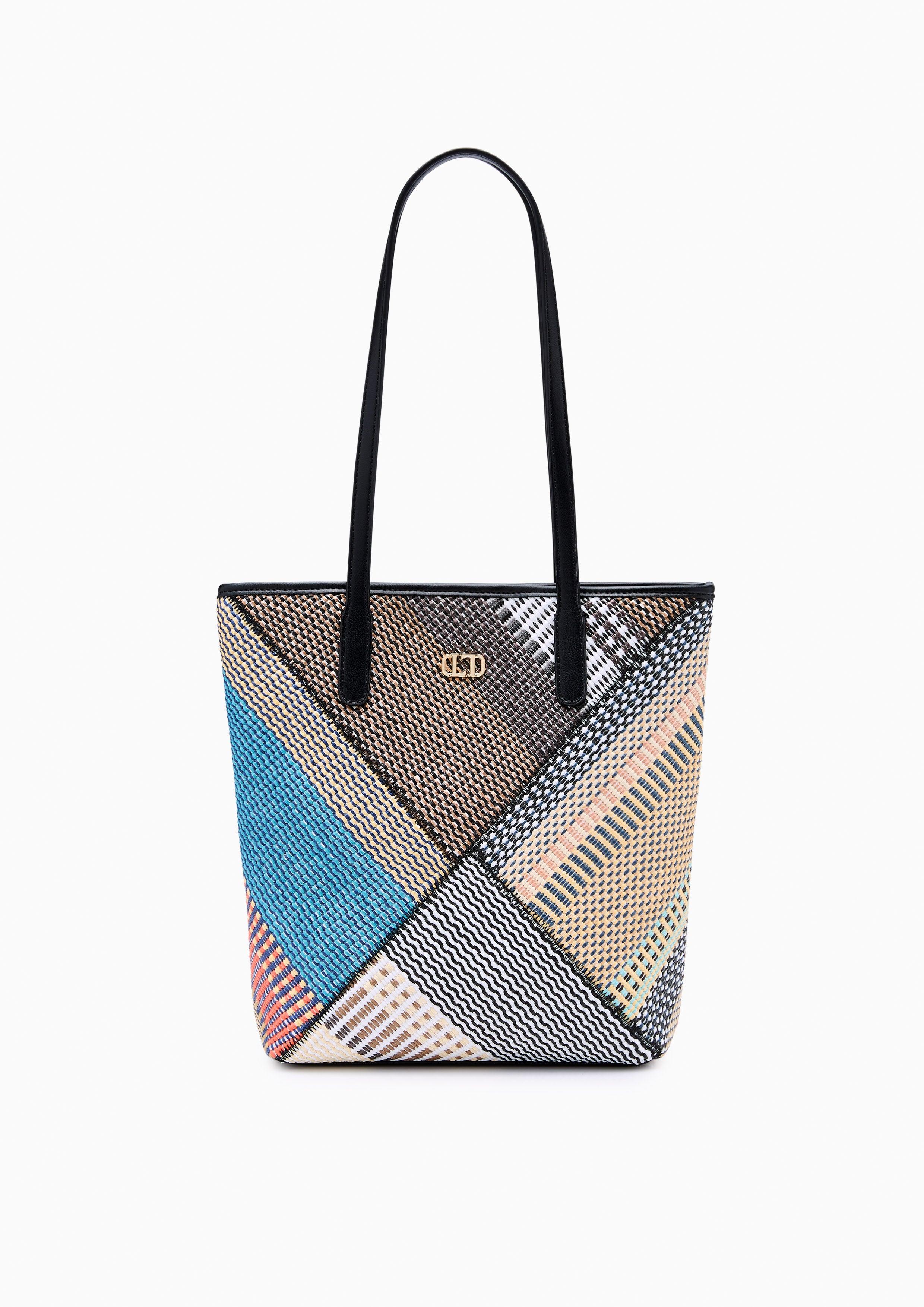 Twisty Bucket Bag - Blue Variation 2