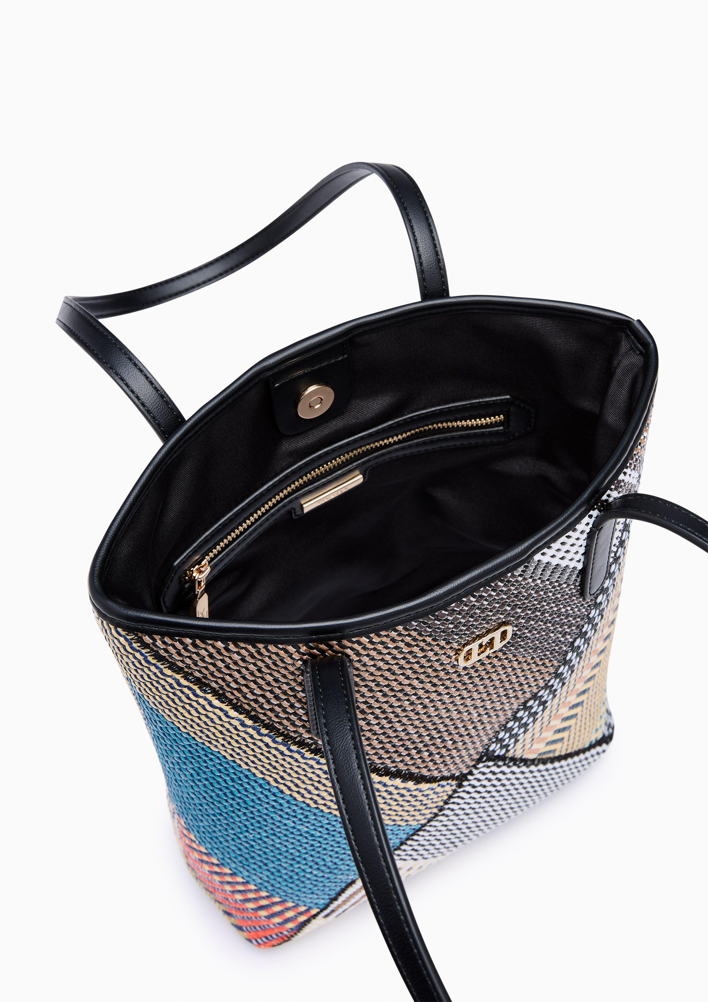 Twisty Bucket Bag - Blue Variation 2