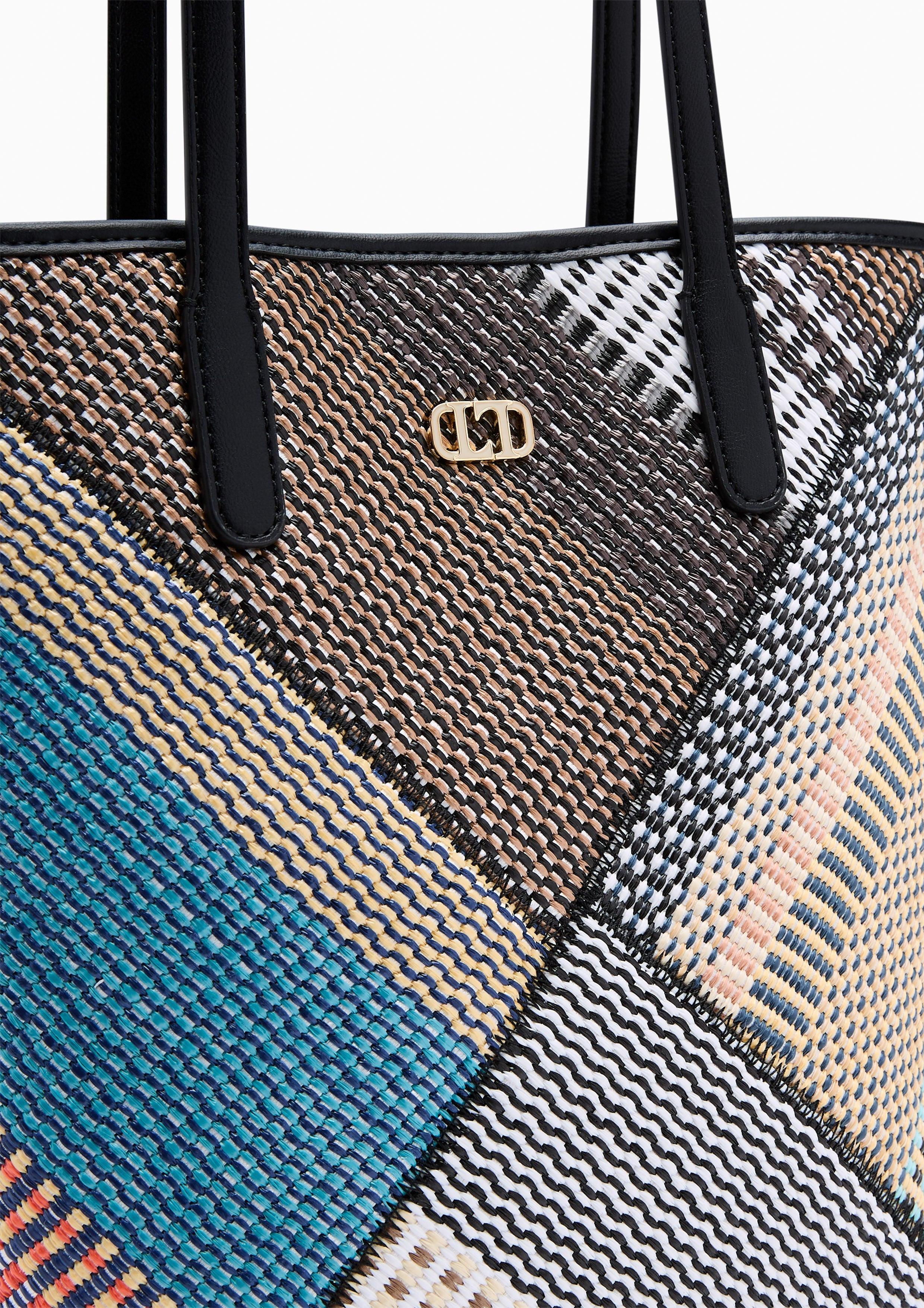 Twisty Bucket Bag - Blue Variation 2
