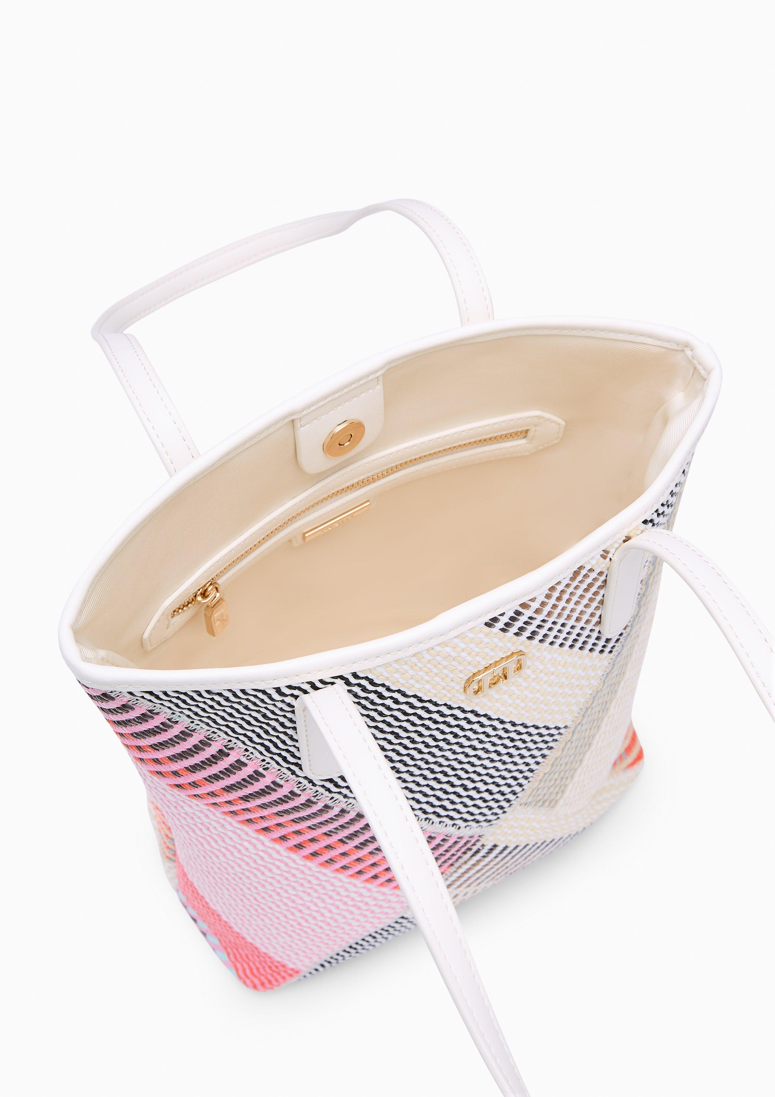 Twisty Bucket Bag - Pink Variation 2