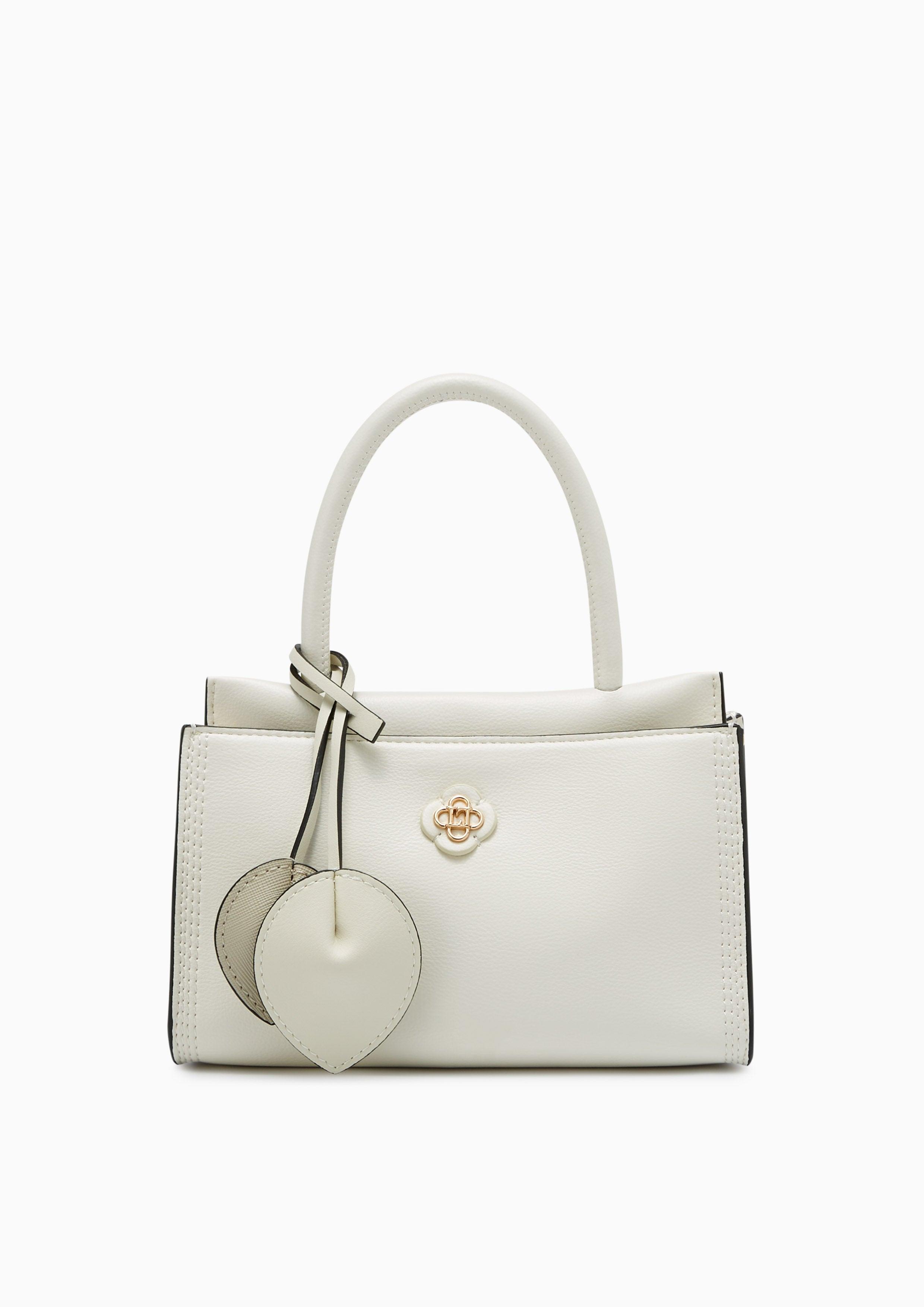 Zoey Top Handle Handbag - Ivory