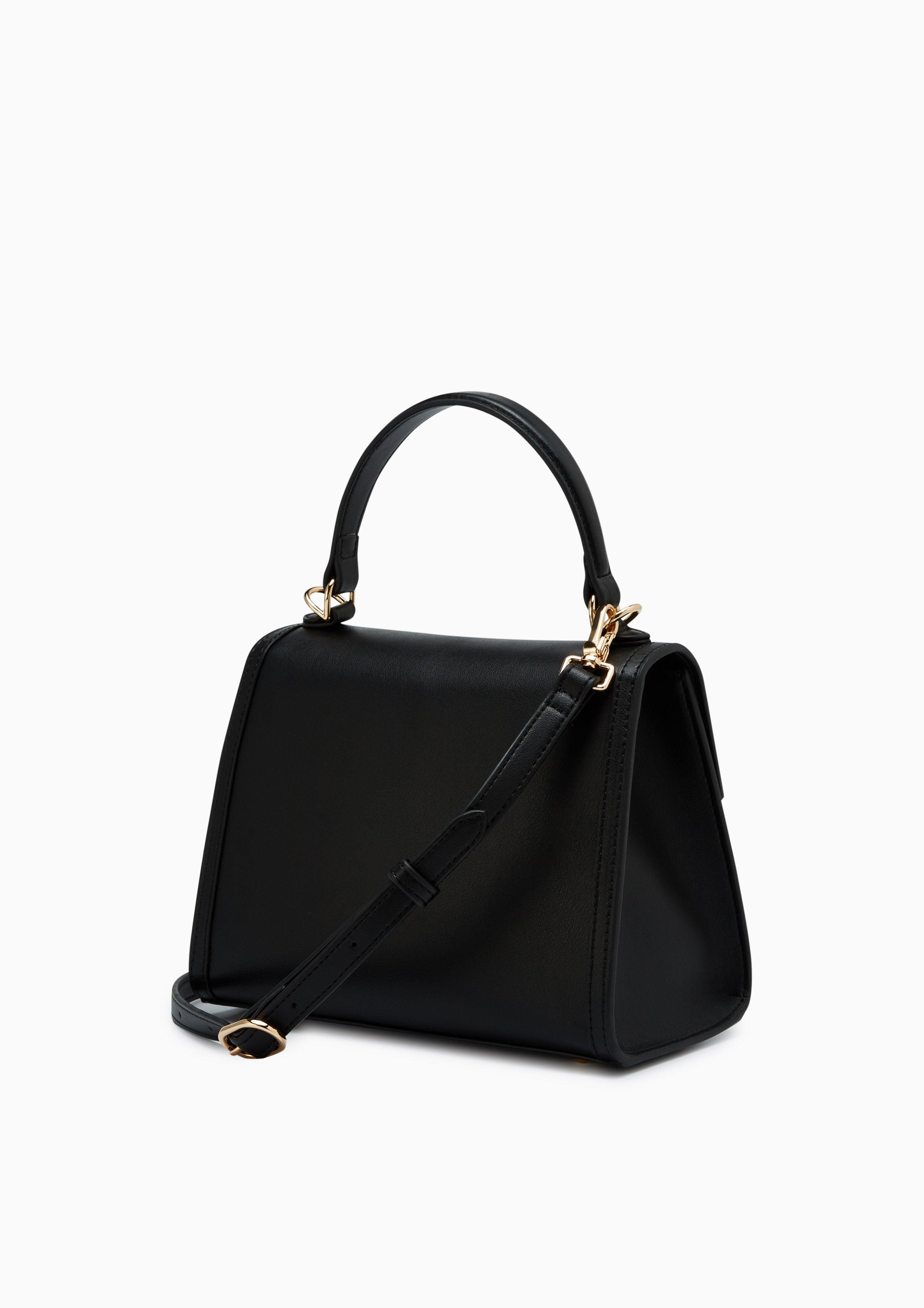 Poppin Infinite Top Handle Xs Handbag - Black
