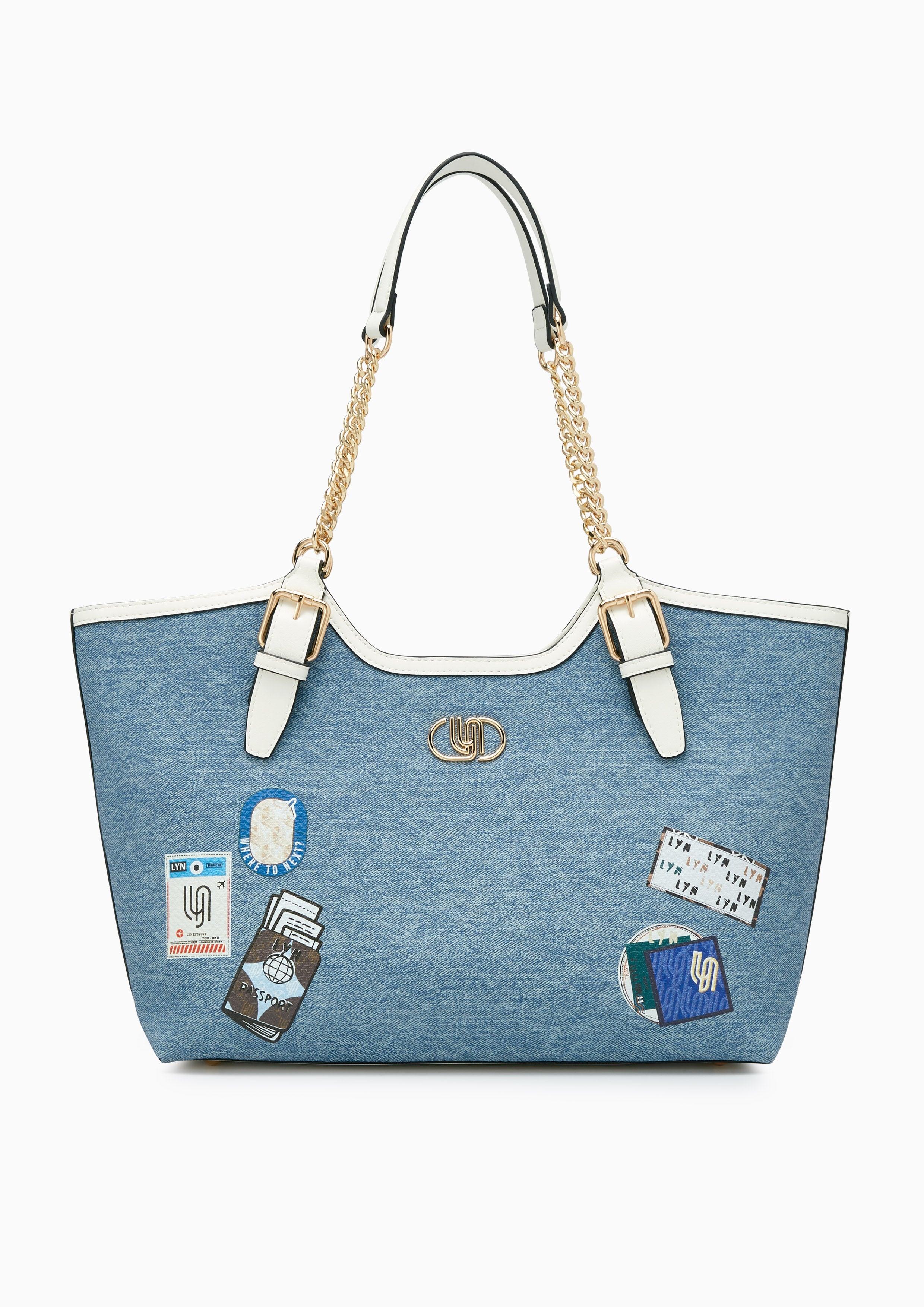 Wander Infinite Xl Tote Bag - Blue Variation 2