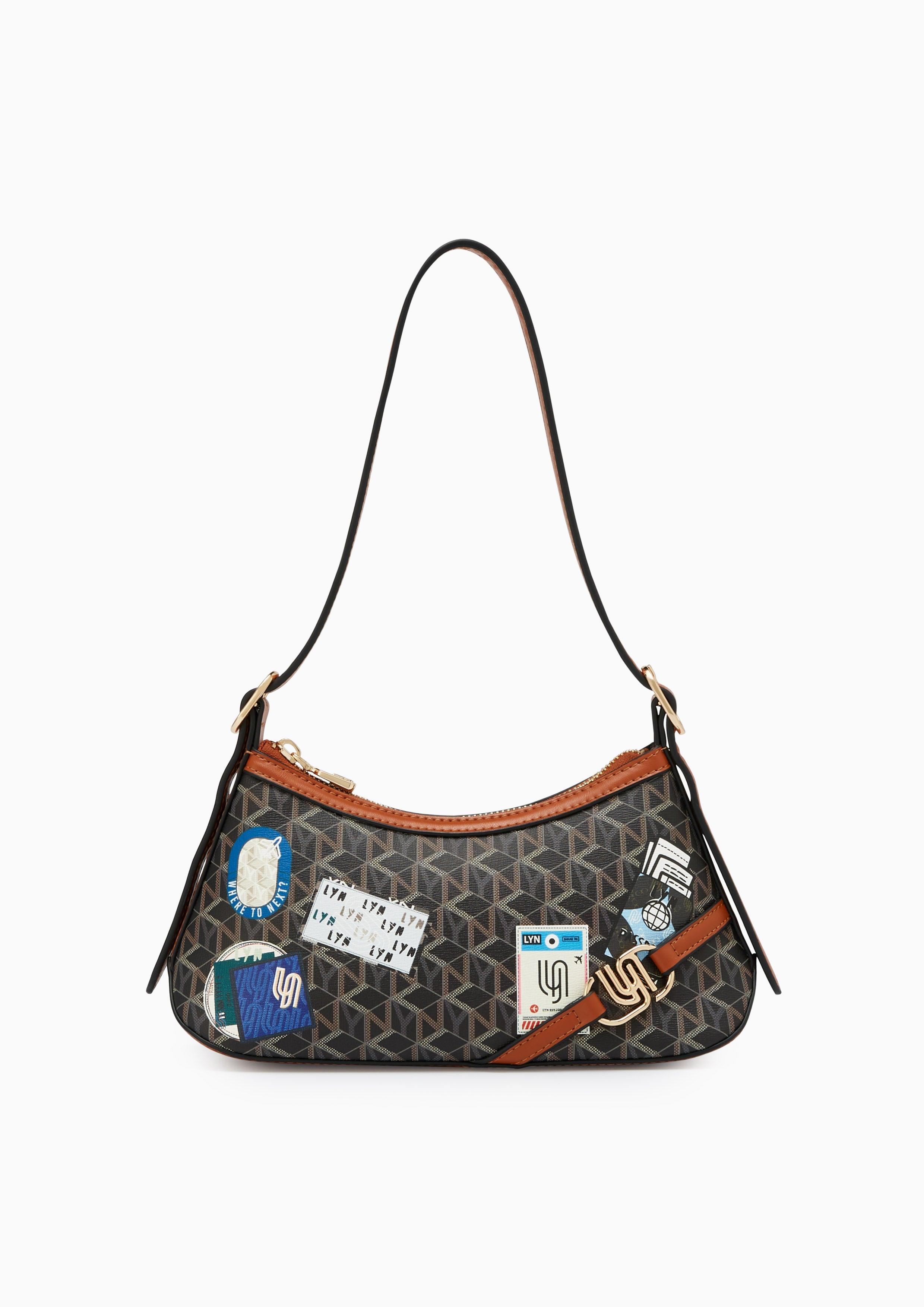 Wander Infinite S Shoulder Bag - Brown Variation 2