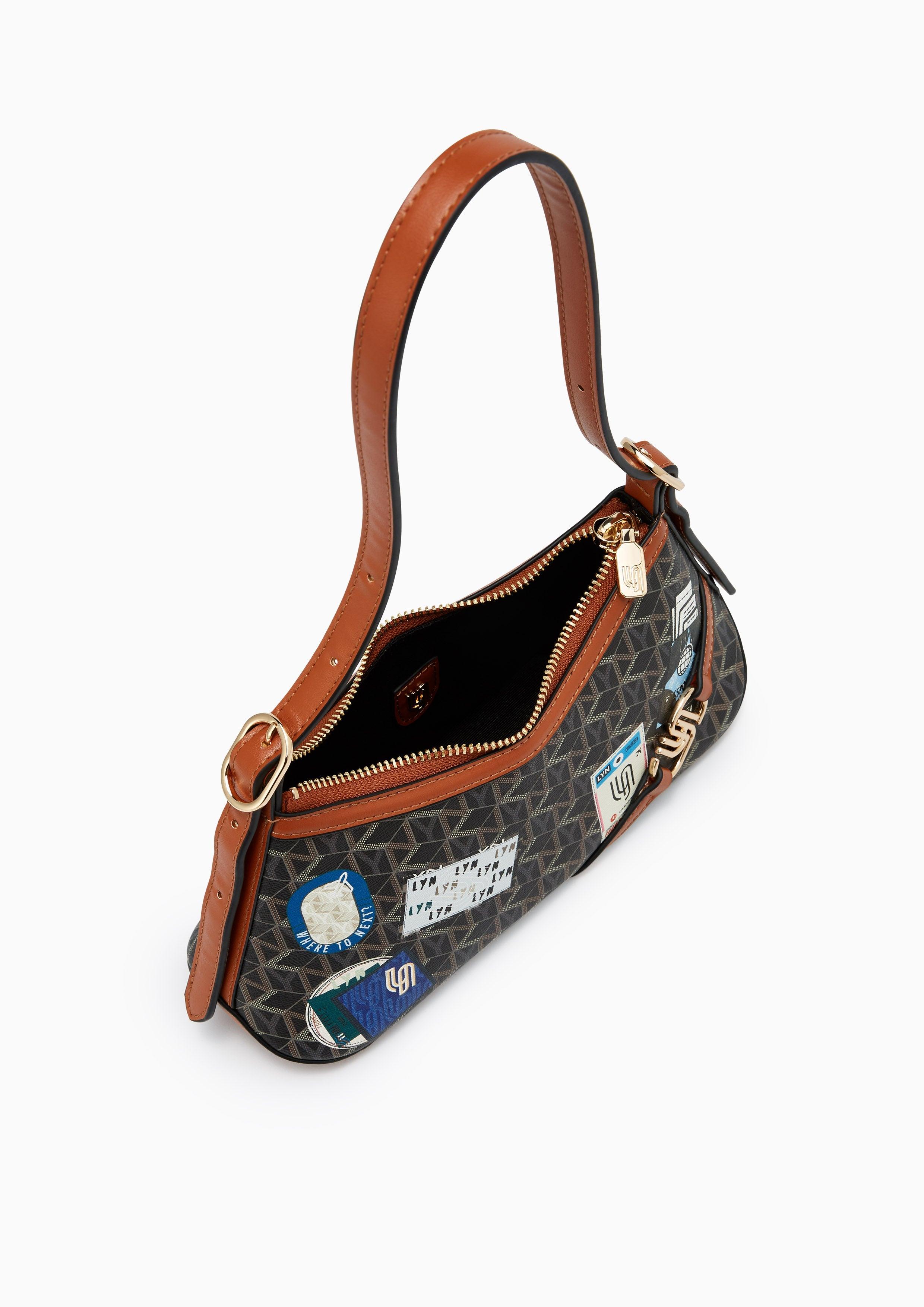 Wander Infinite S Shoulder Bag - Brown Variation 2