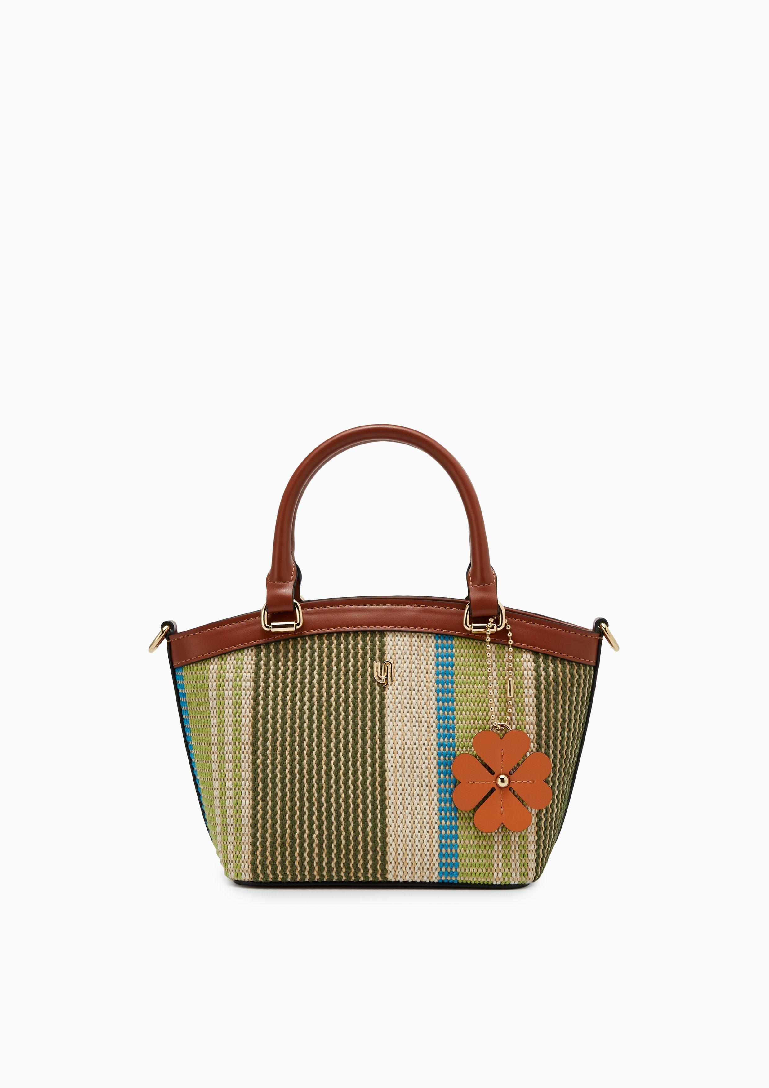 The Garden Infinite Top Handle S Handbag - Green