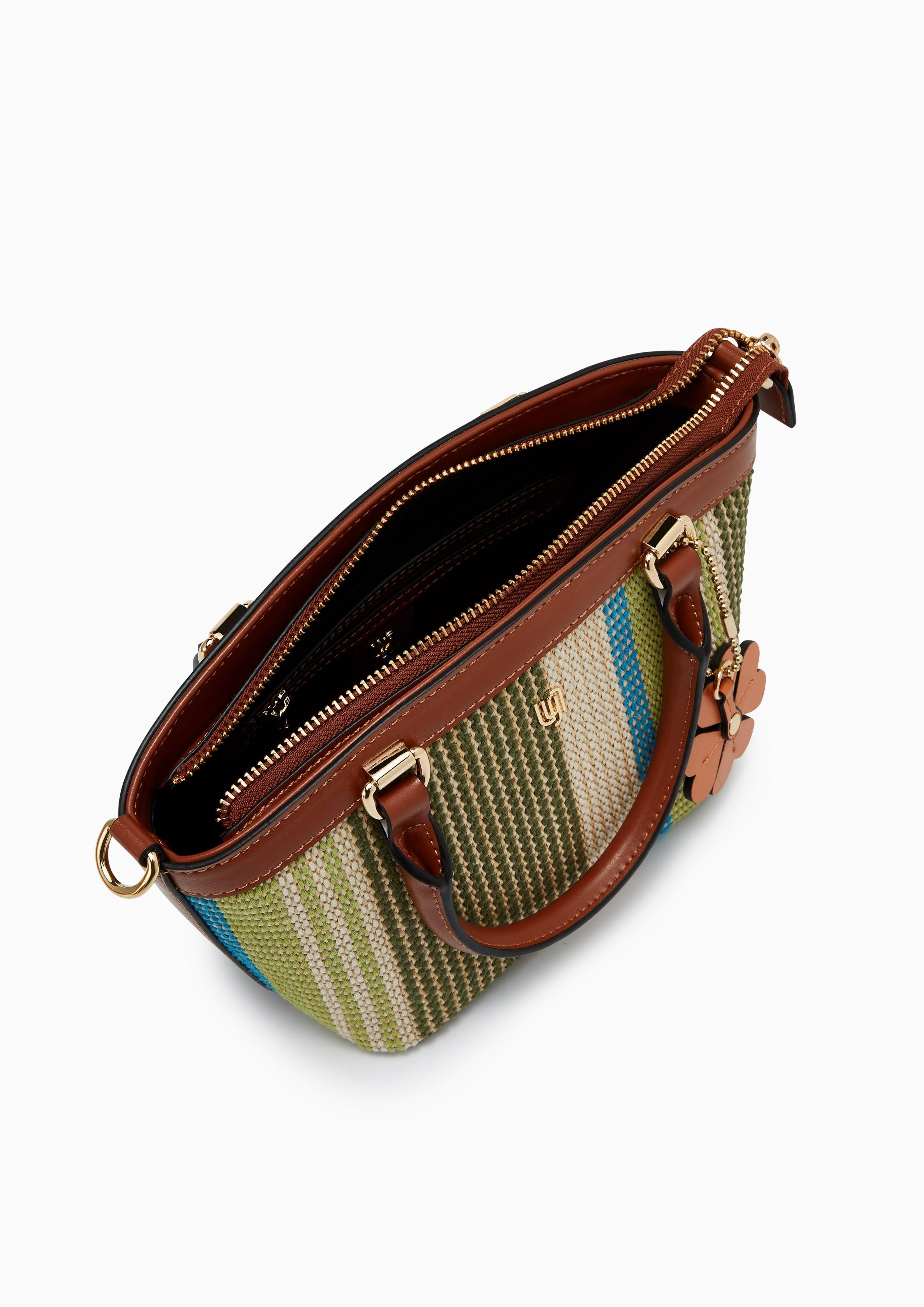 The Garden Infinite Top Handle S Handbag - Green