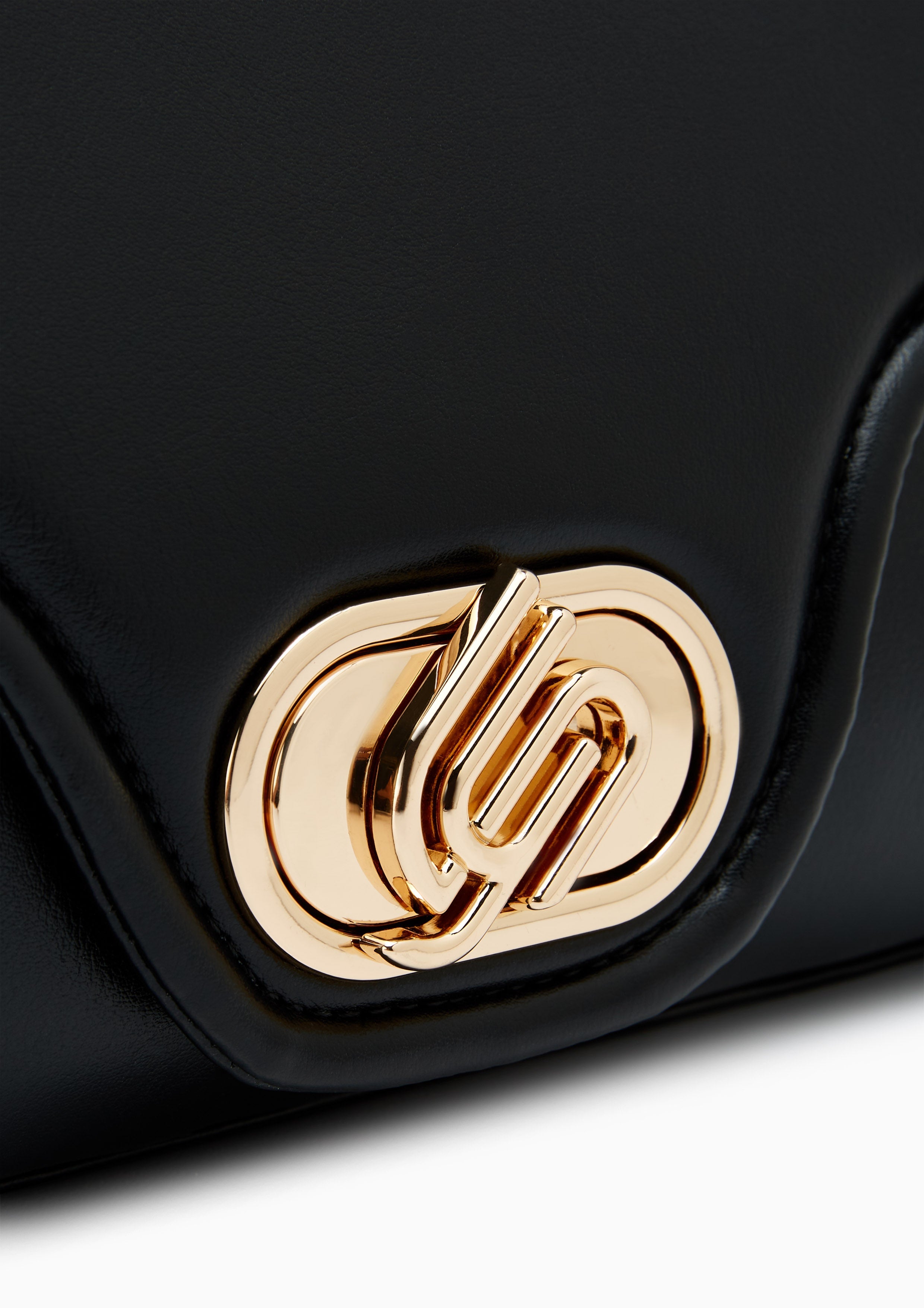 Nyxia Infinite Puffy Crossbody Bag - Black