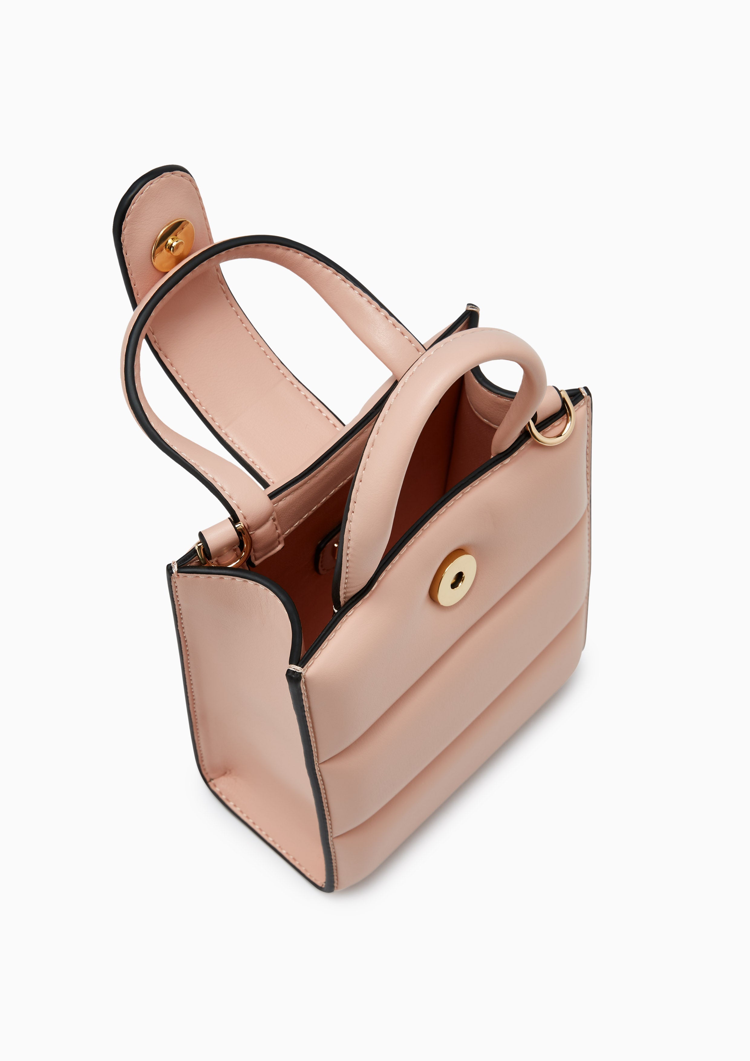 Nyxia Infinite Puffy Mini Tote Bag - Light Pink
