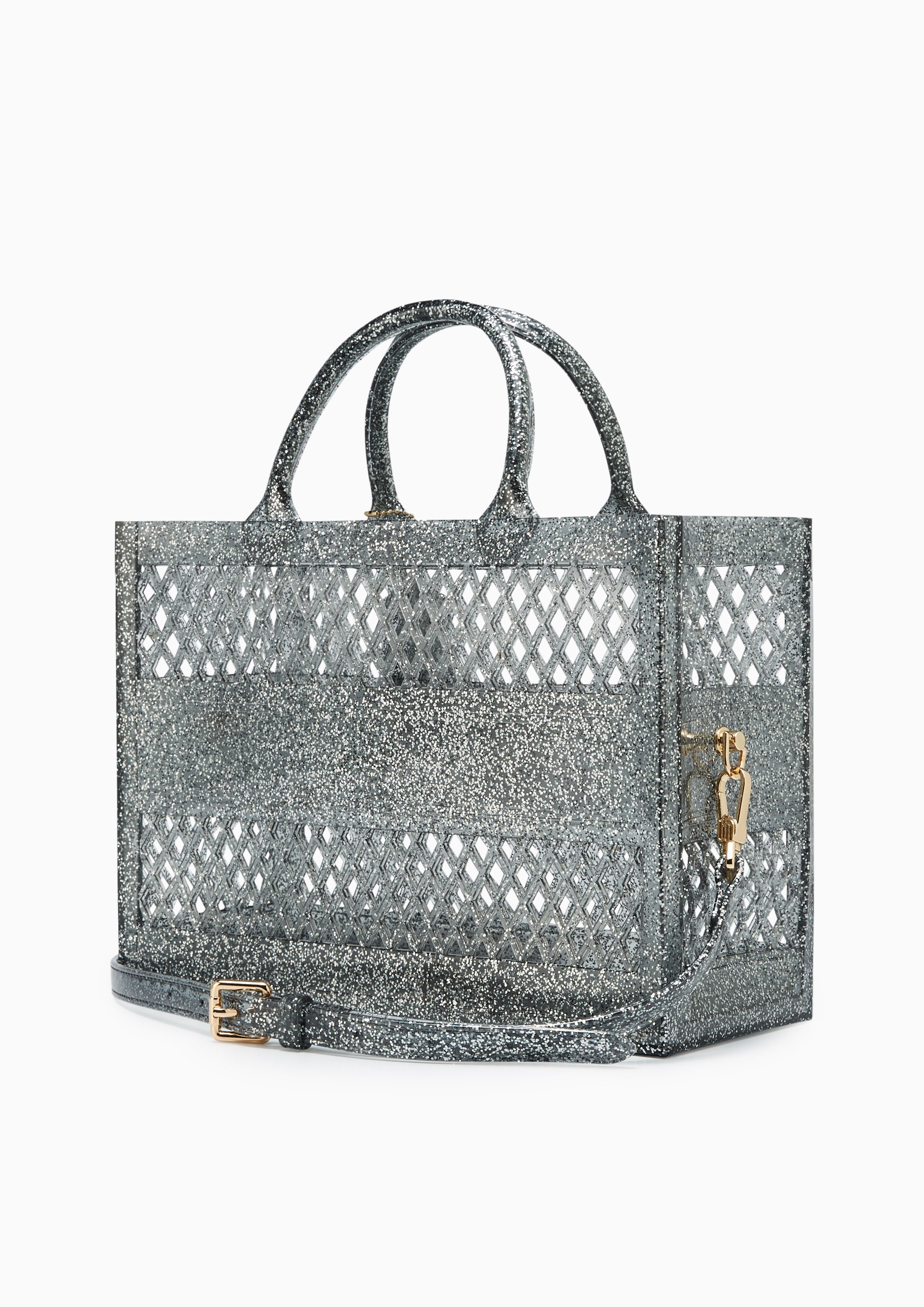 Sunny Honey Infintie Tote Bag - Glitter Black