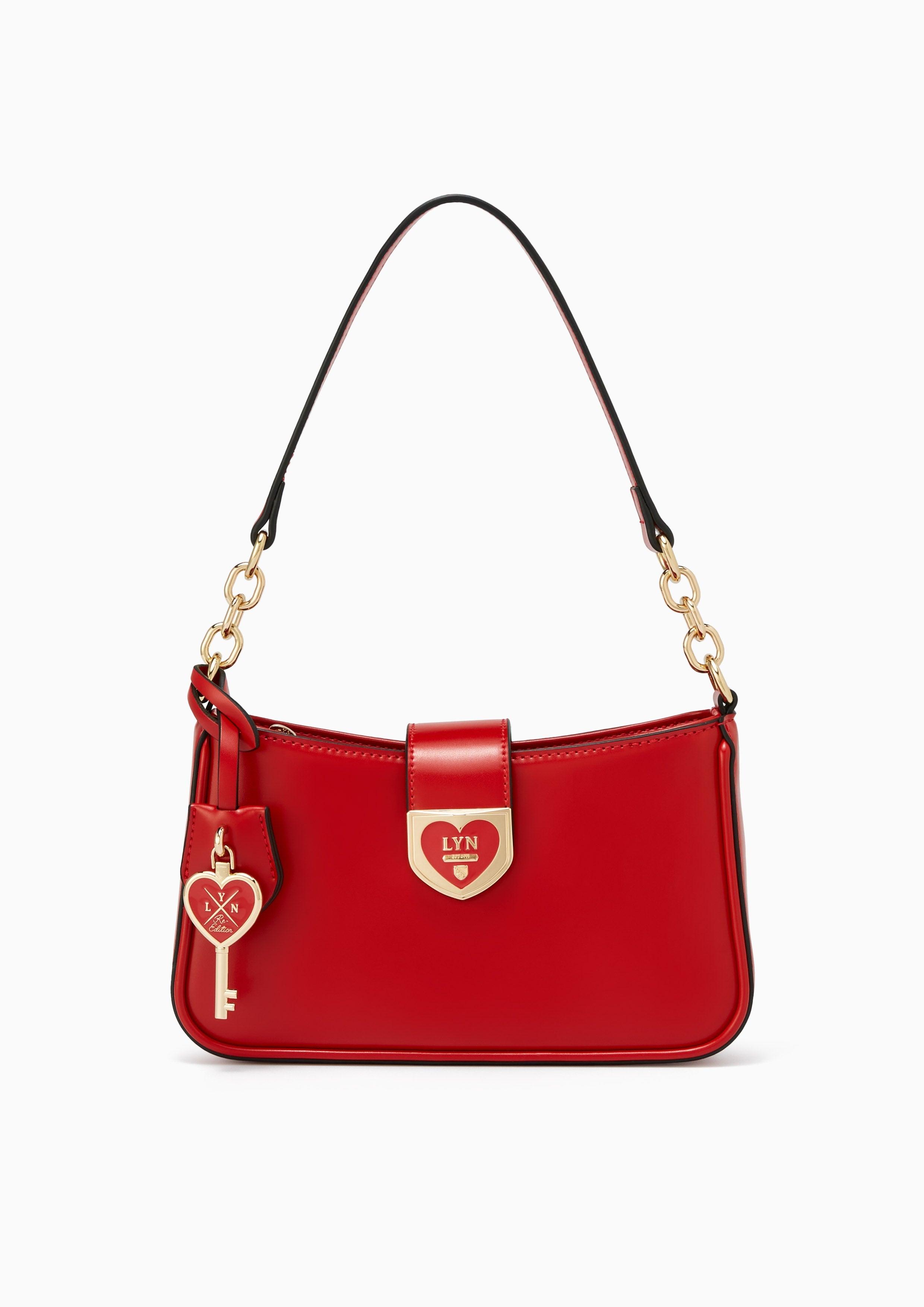 Re-Edit Lovely Ray S Shoulder Bag - Red