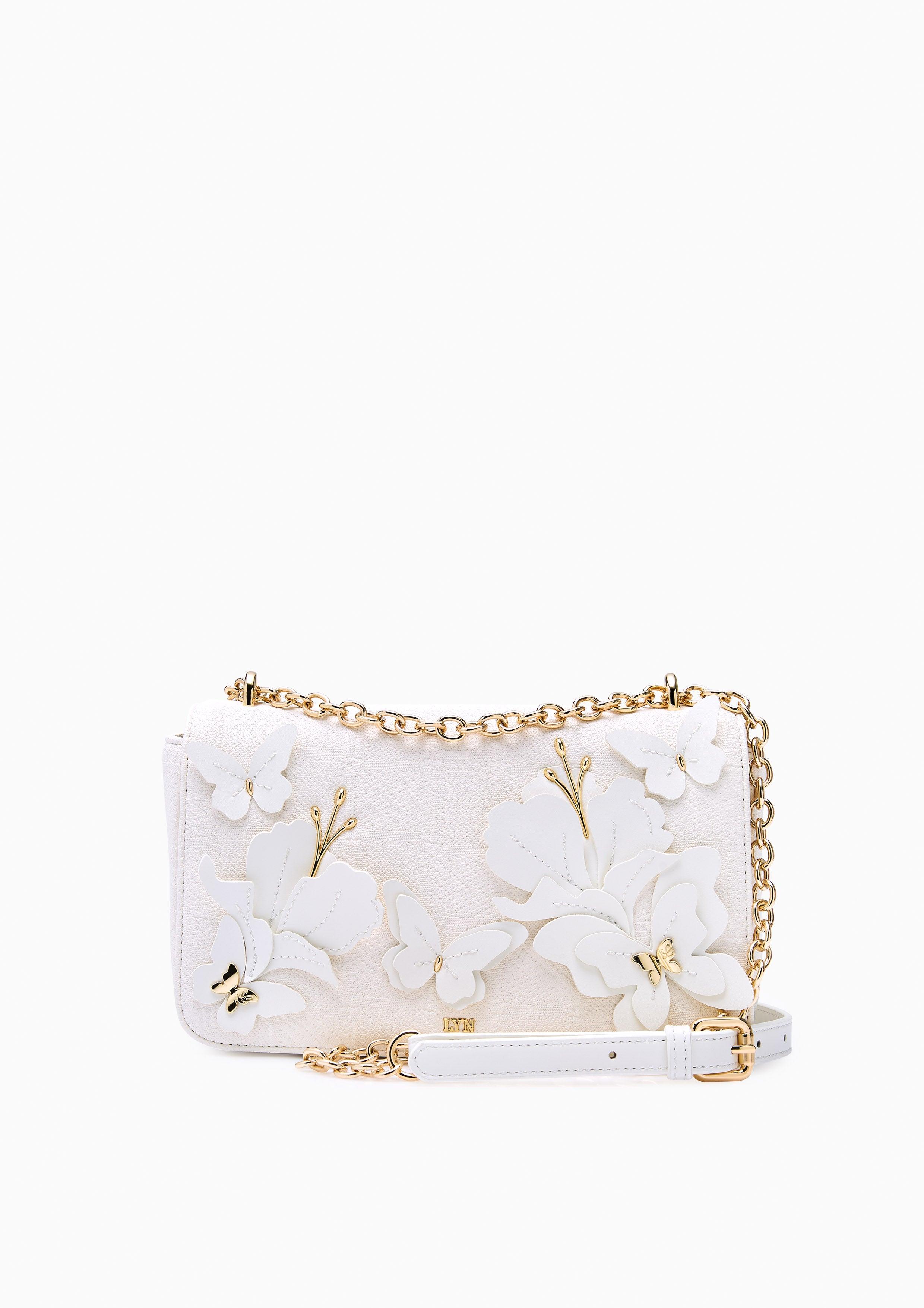 Papier S Crossbody Bag - White