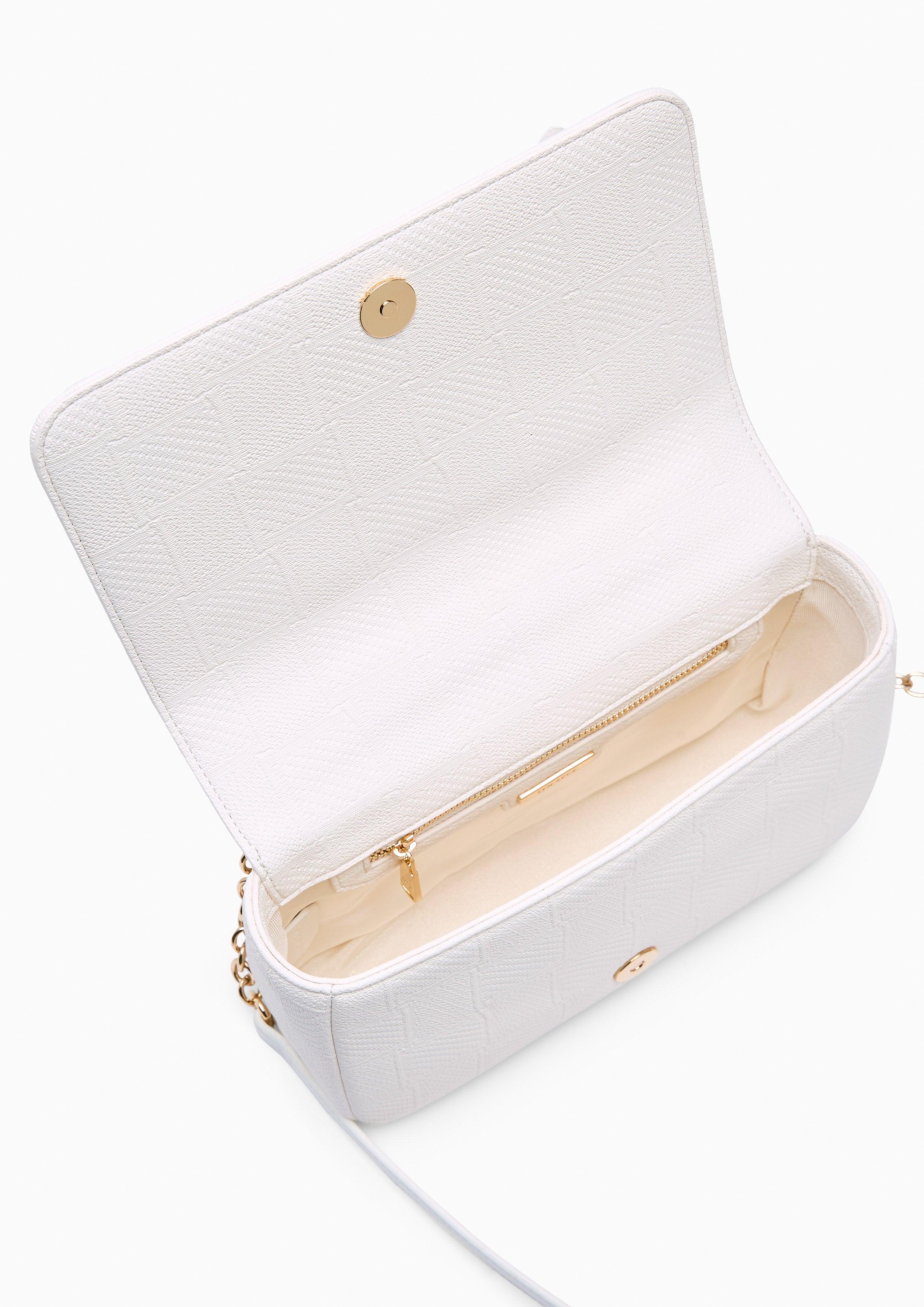 Papier S Crossbody Bag - White