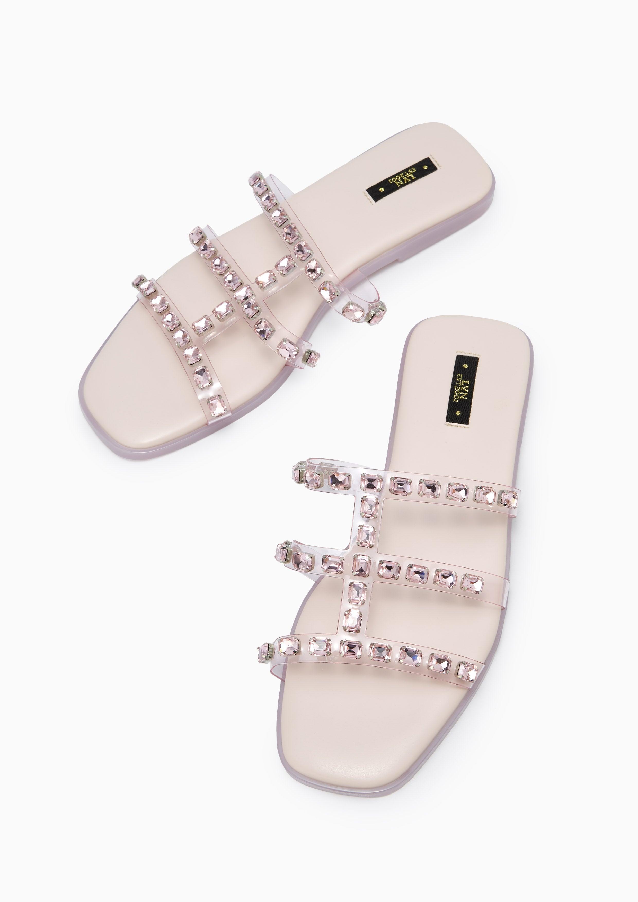 Linda Max Flats And Sandals - Pink