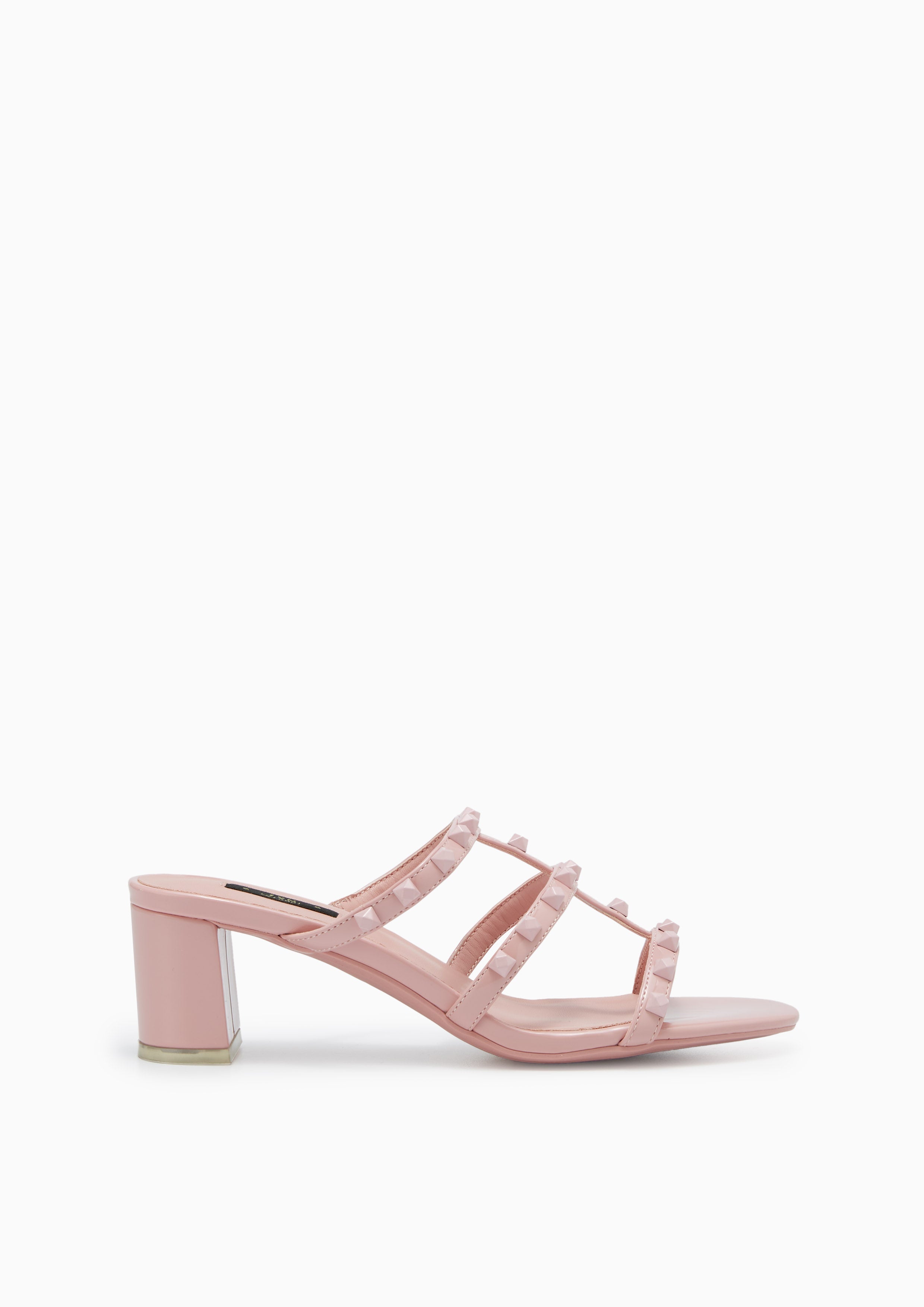 Linda Monotone Heels - Light Pink