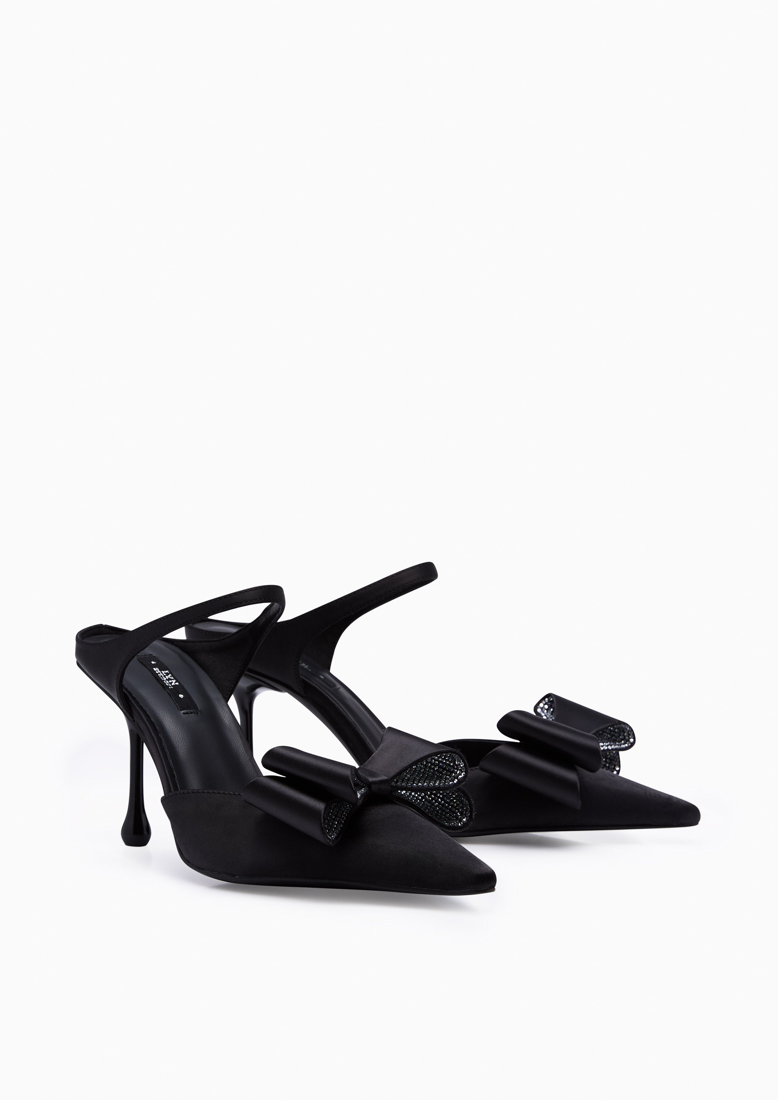Icy Pump Heels - Black Variation 2