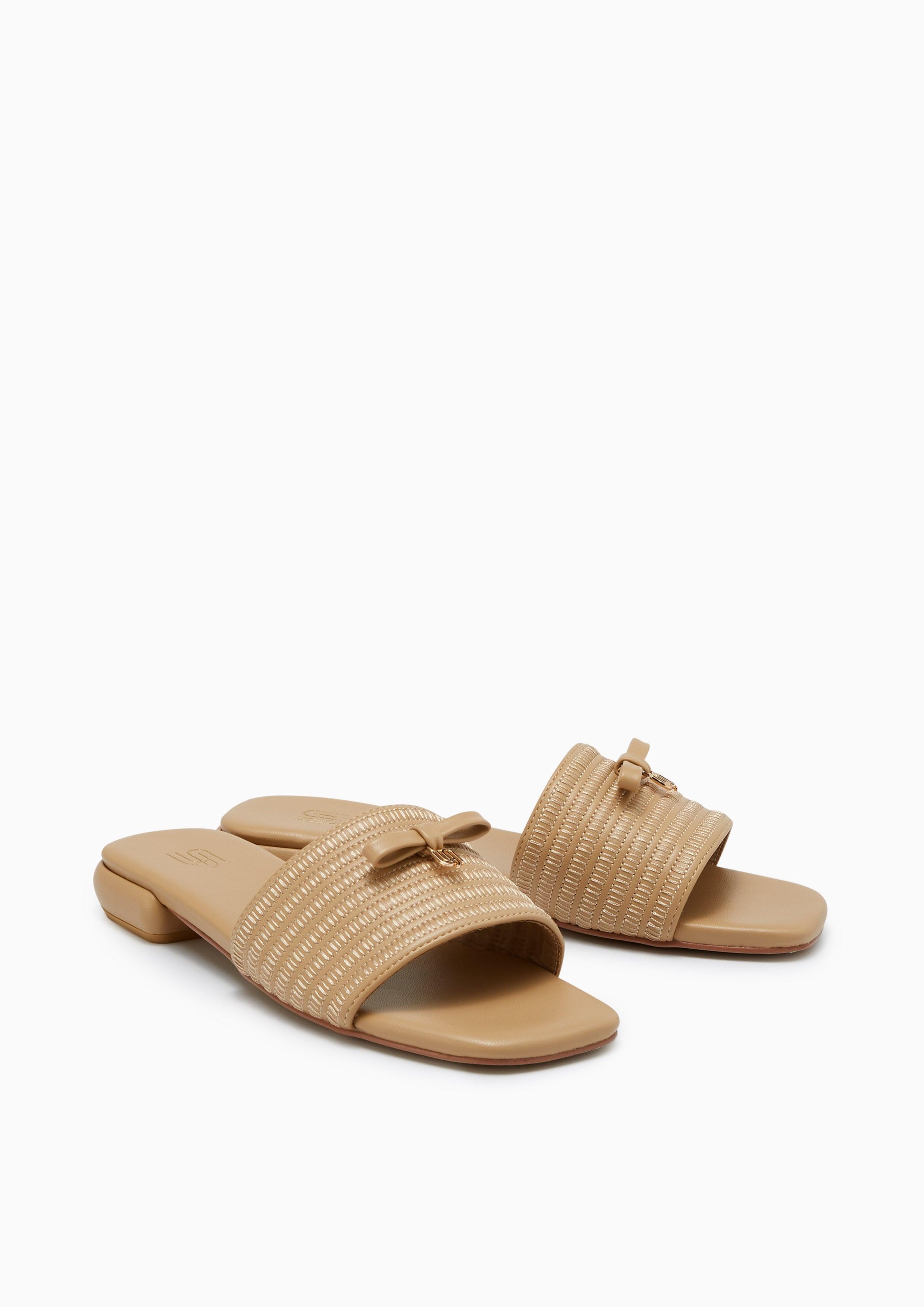 Milly Infinite Flats And Sandals - Beige