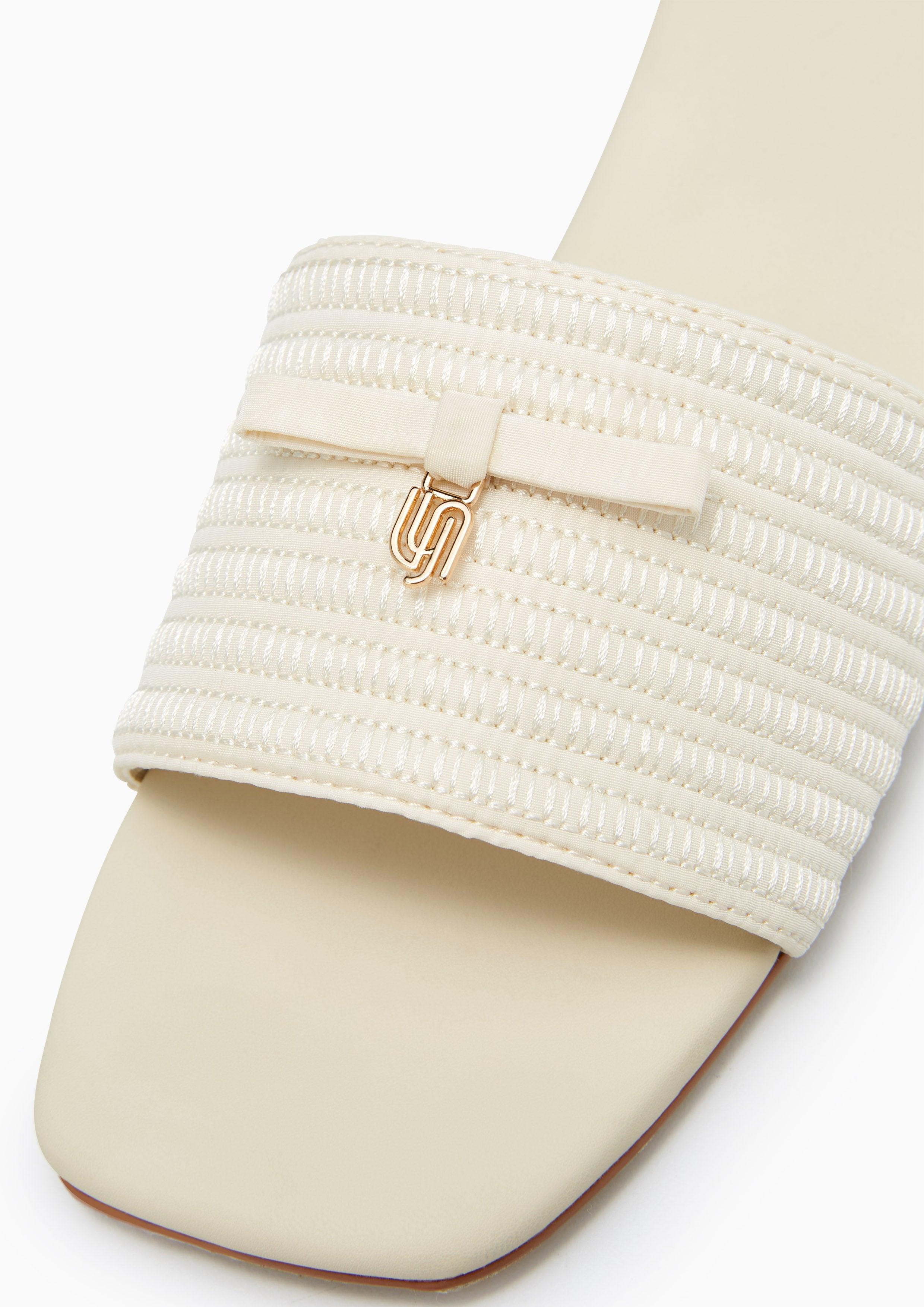 Milly Infinite Flats And Sandals - Ivory