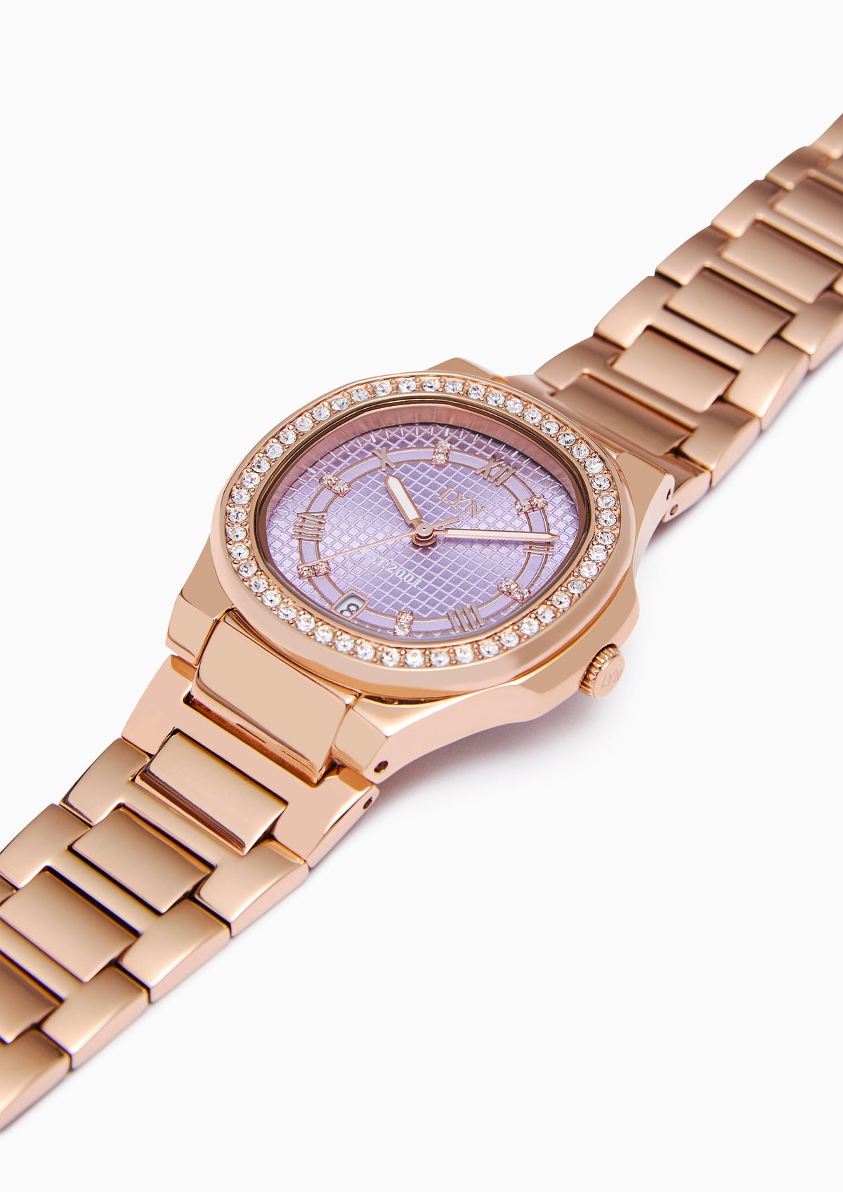 Anchilee Watch - Light Check Purple
