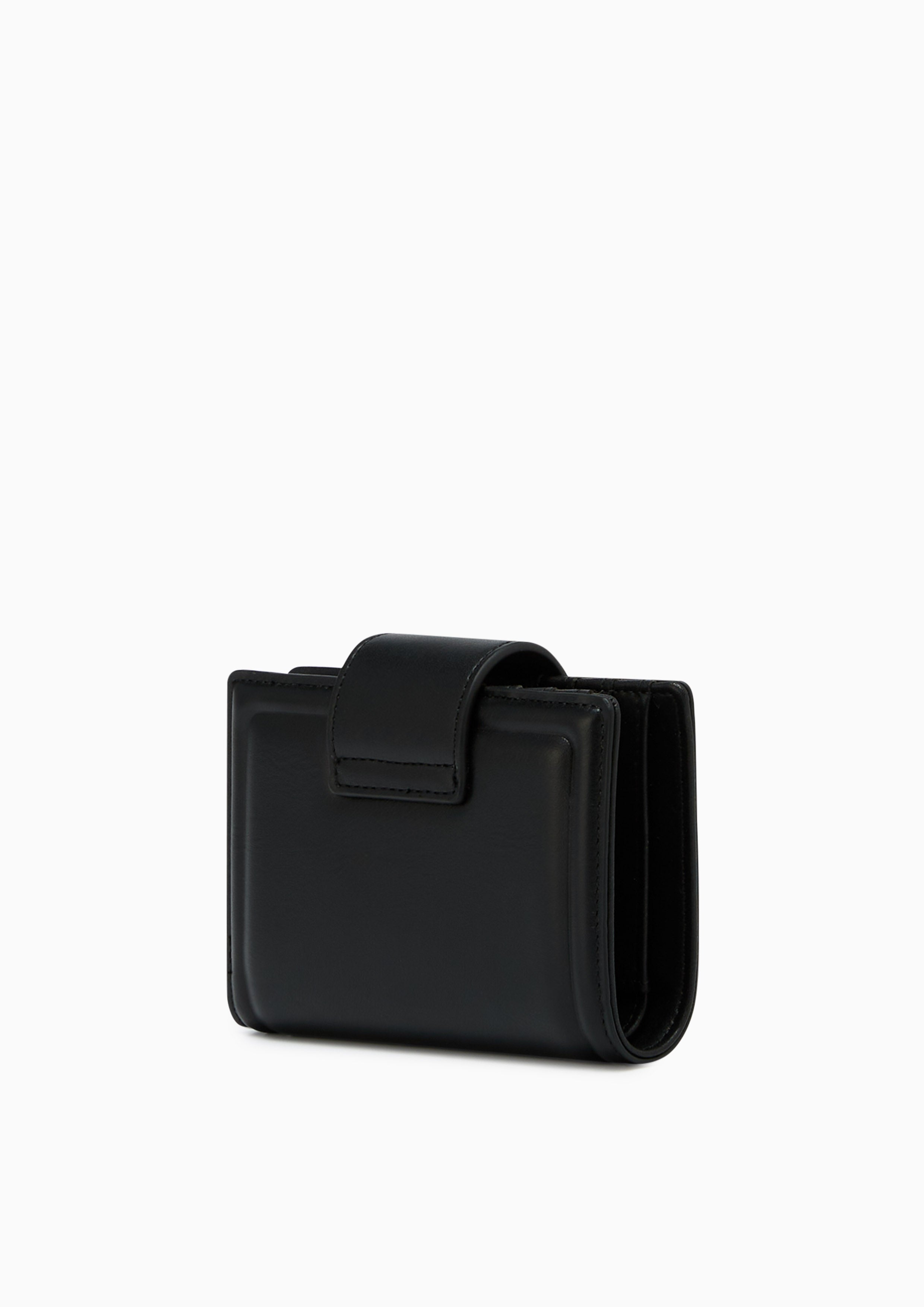 Lena Short Wallet  - Black