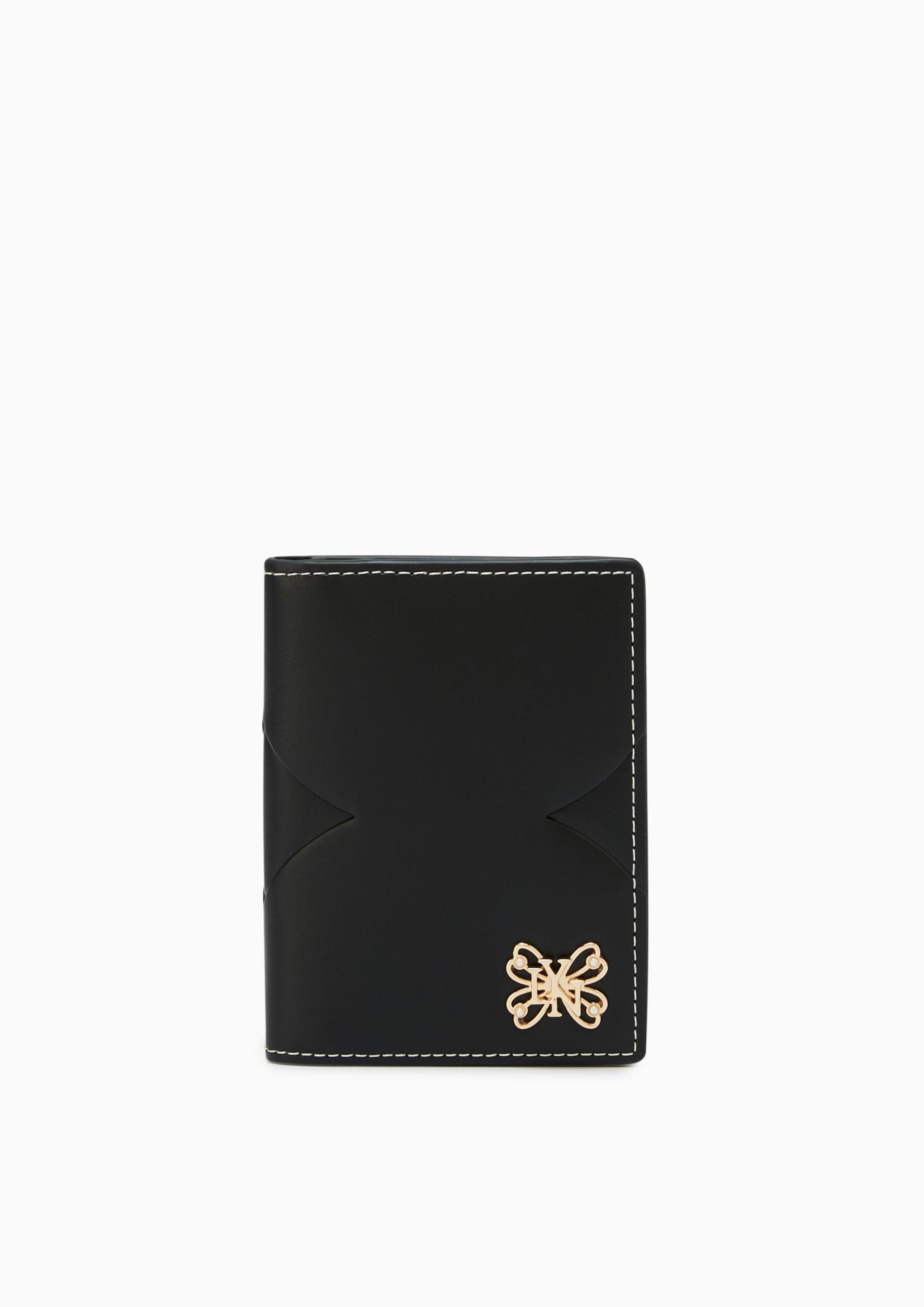 Butterfly Card Pocket Wallet - Black