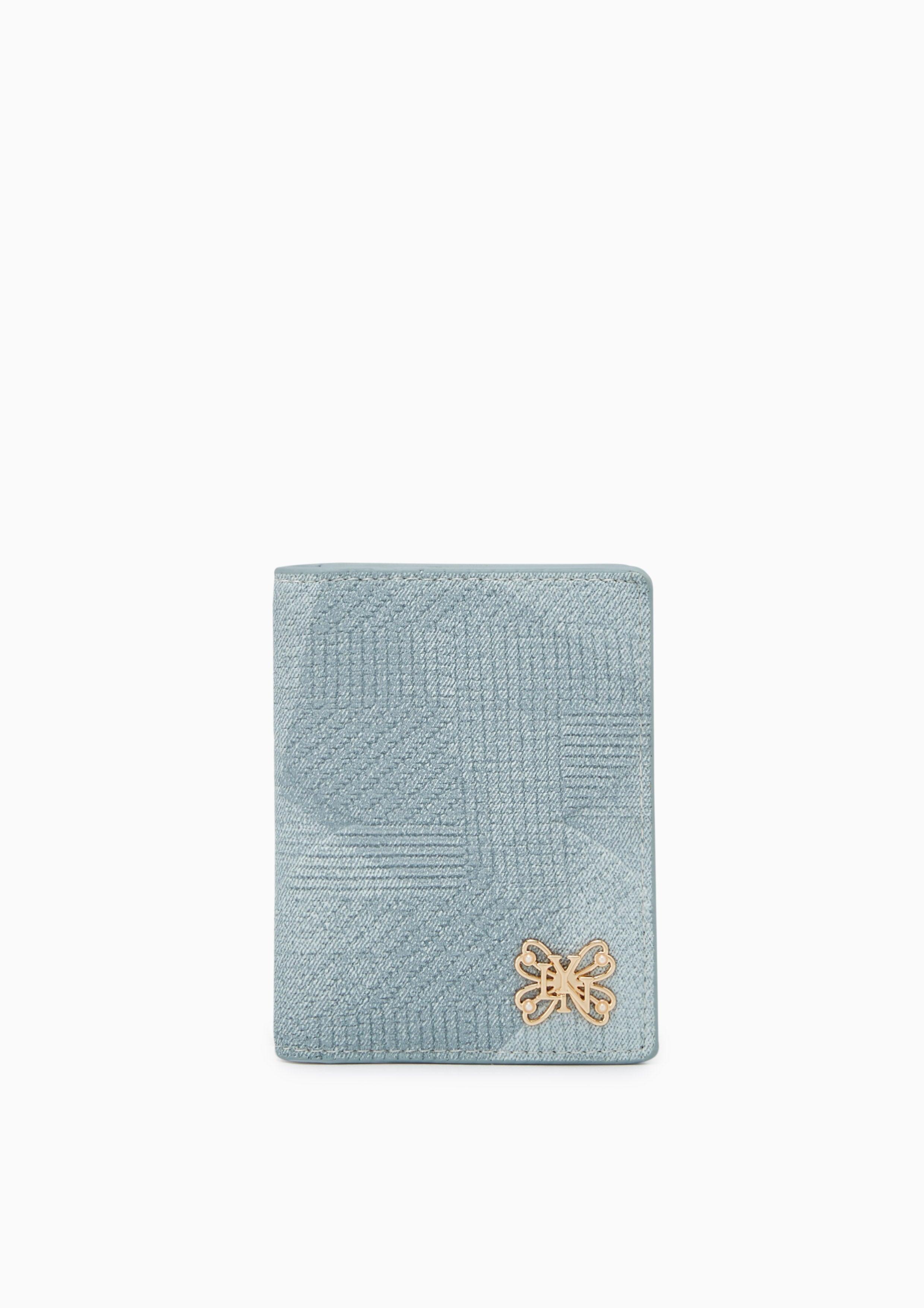 Butterfly Card Pocket Wallet - Blue Variation 2