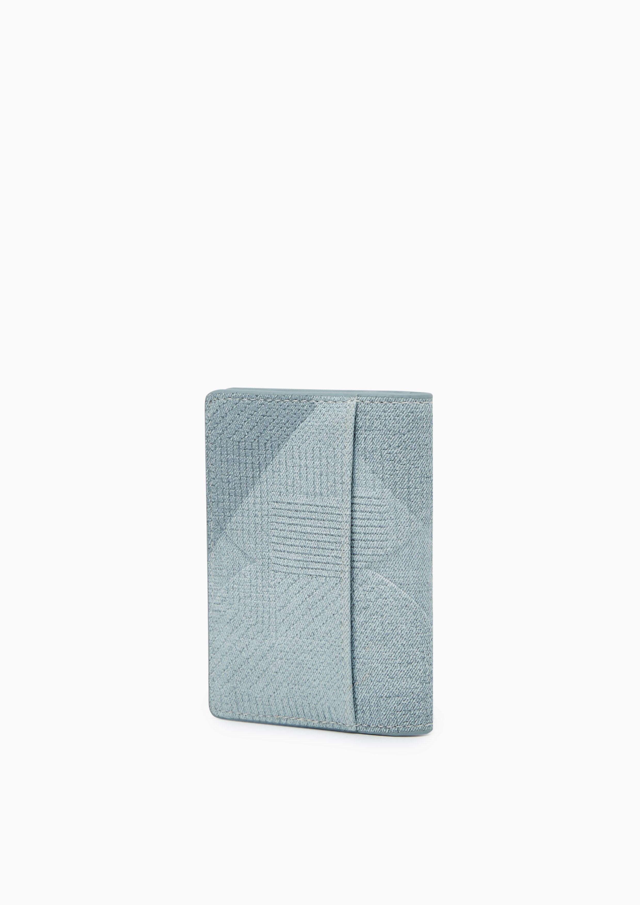 Butterfly Card Pocket Wallet - Blue Variation 2