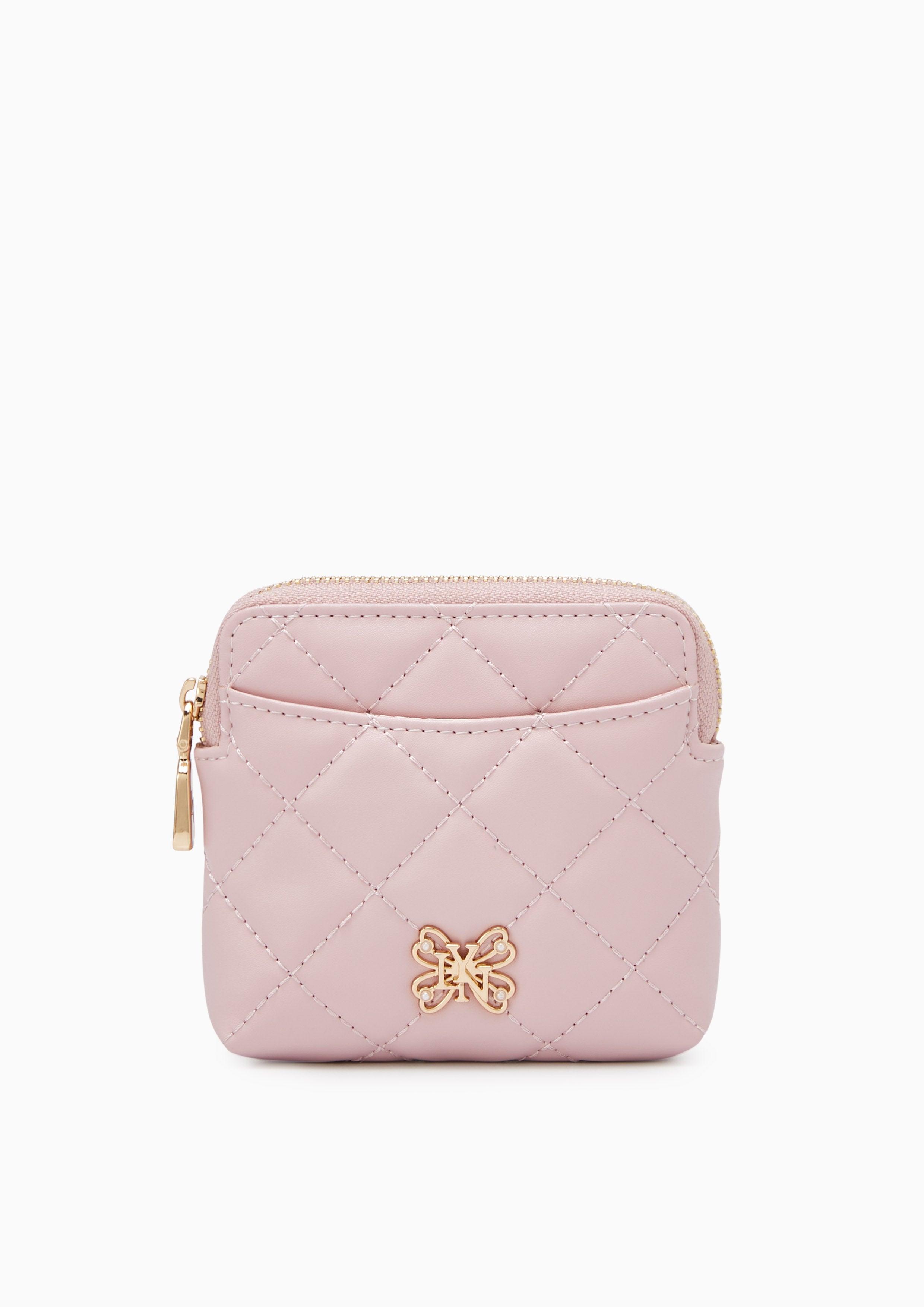 Butterfly Coin Pouch Pocket  Wallet - Pink