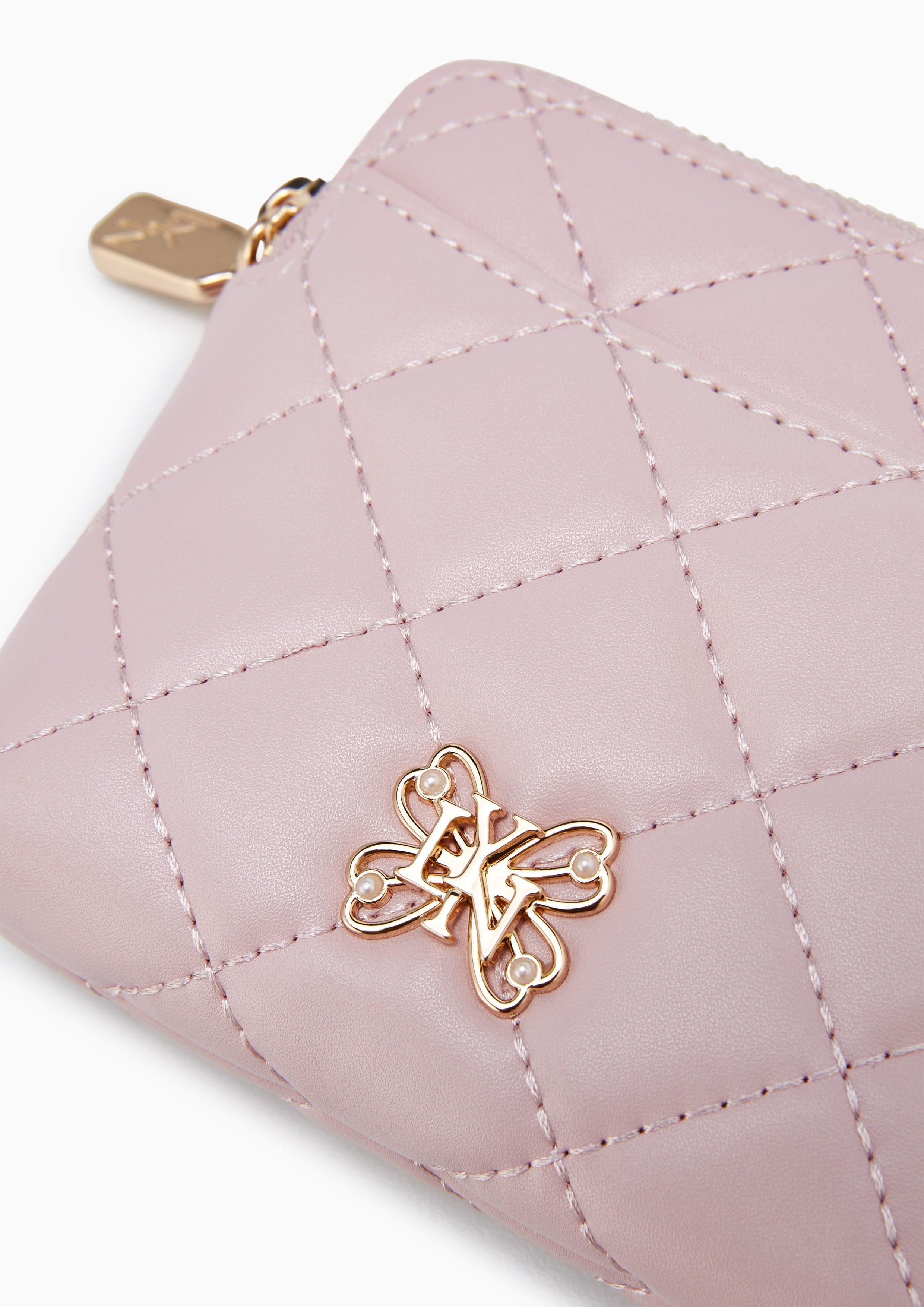 Butterfly Coin Pouch Pocket  Wallet - Pink