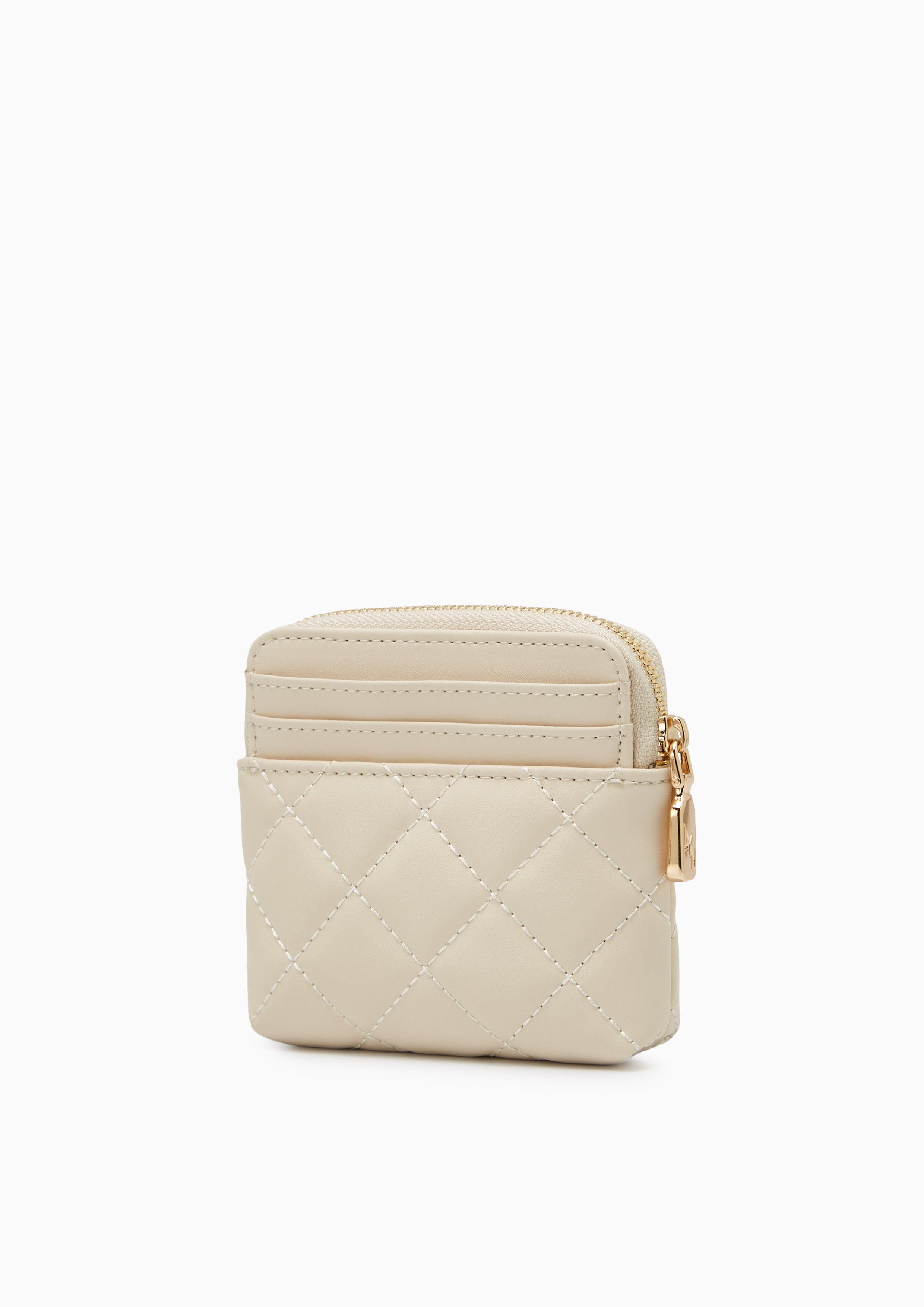 Butterfly Coin Pouch Pocket  Wallet - Ivory