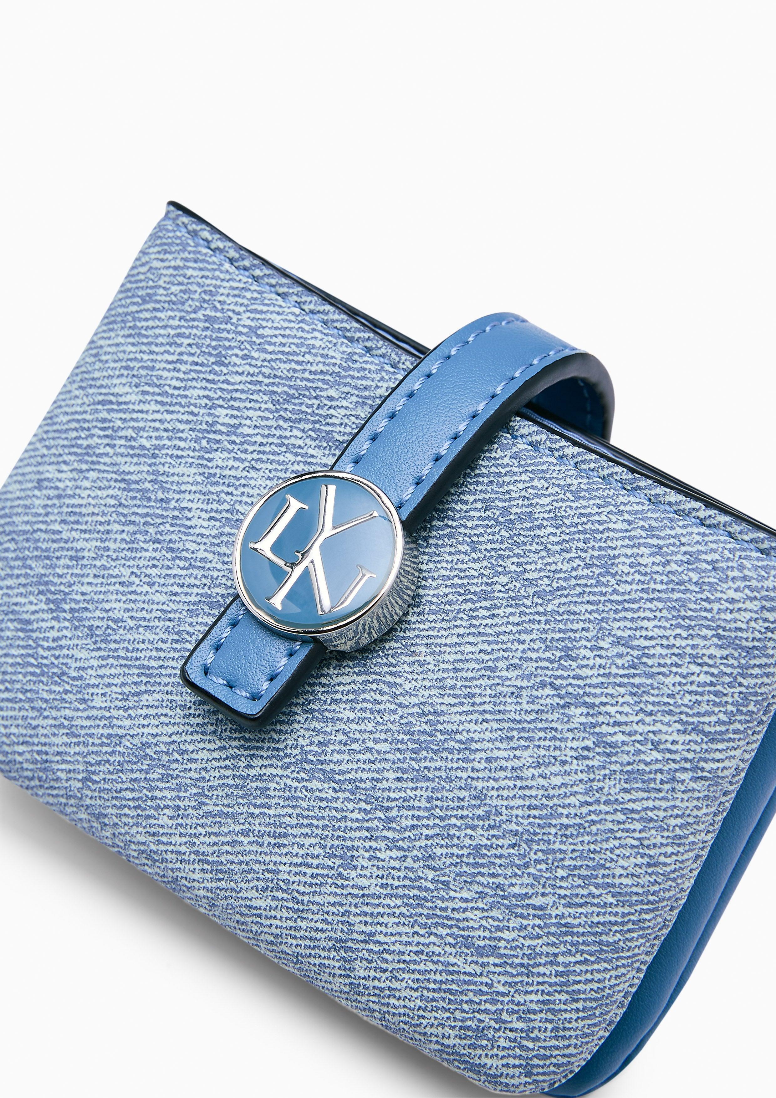 Layla Card Holder Wallet - Blue Variation 2