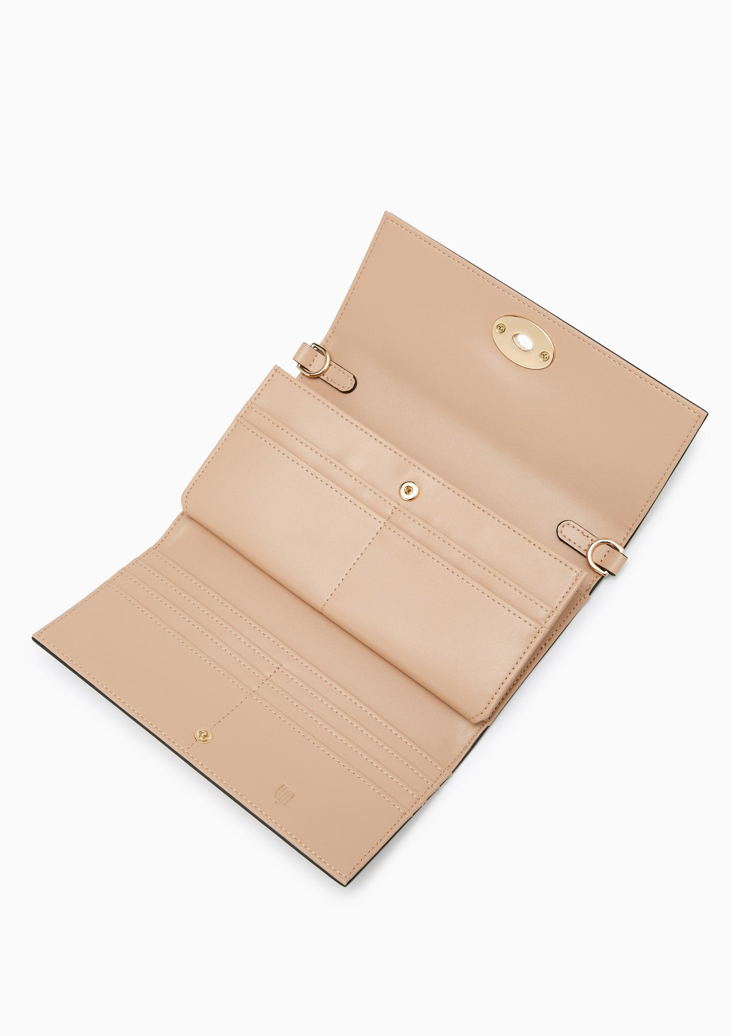 Robyn Infinite Long Wallet On Chain - Nude
