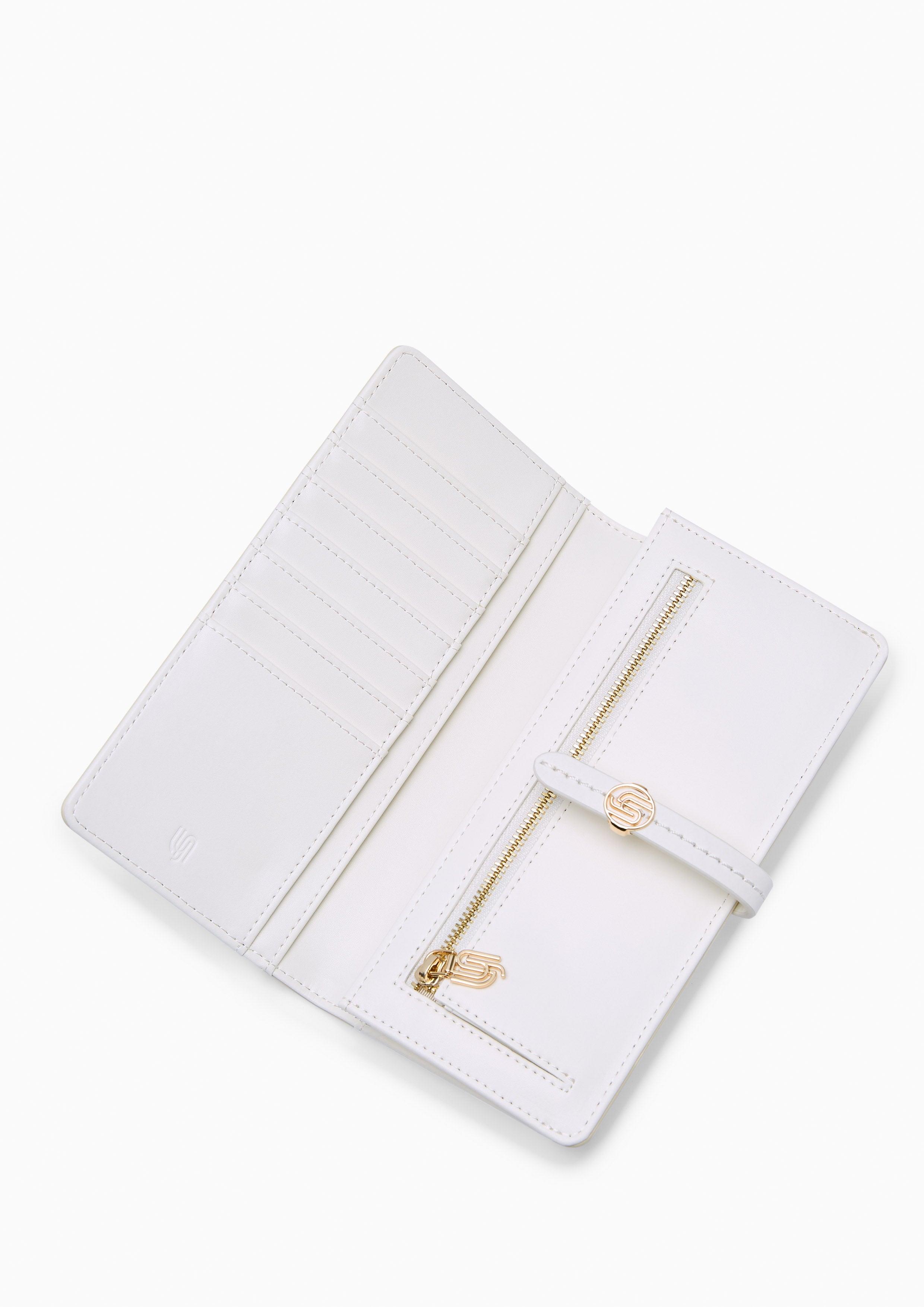 Narla Infinite Long Wallet - Ivory