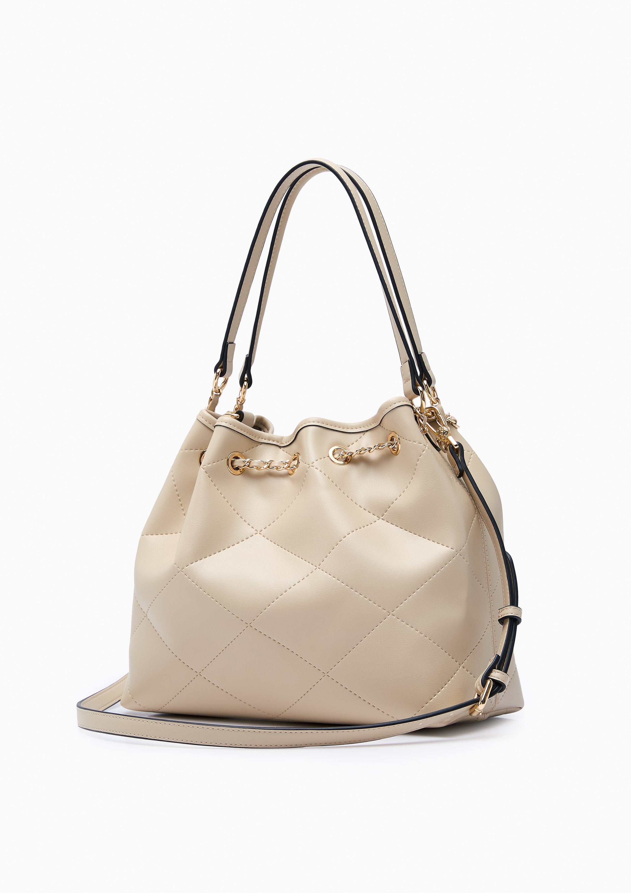 Ferna M Shoulder Bag - Light Beige