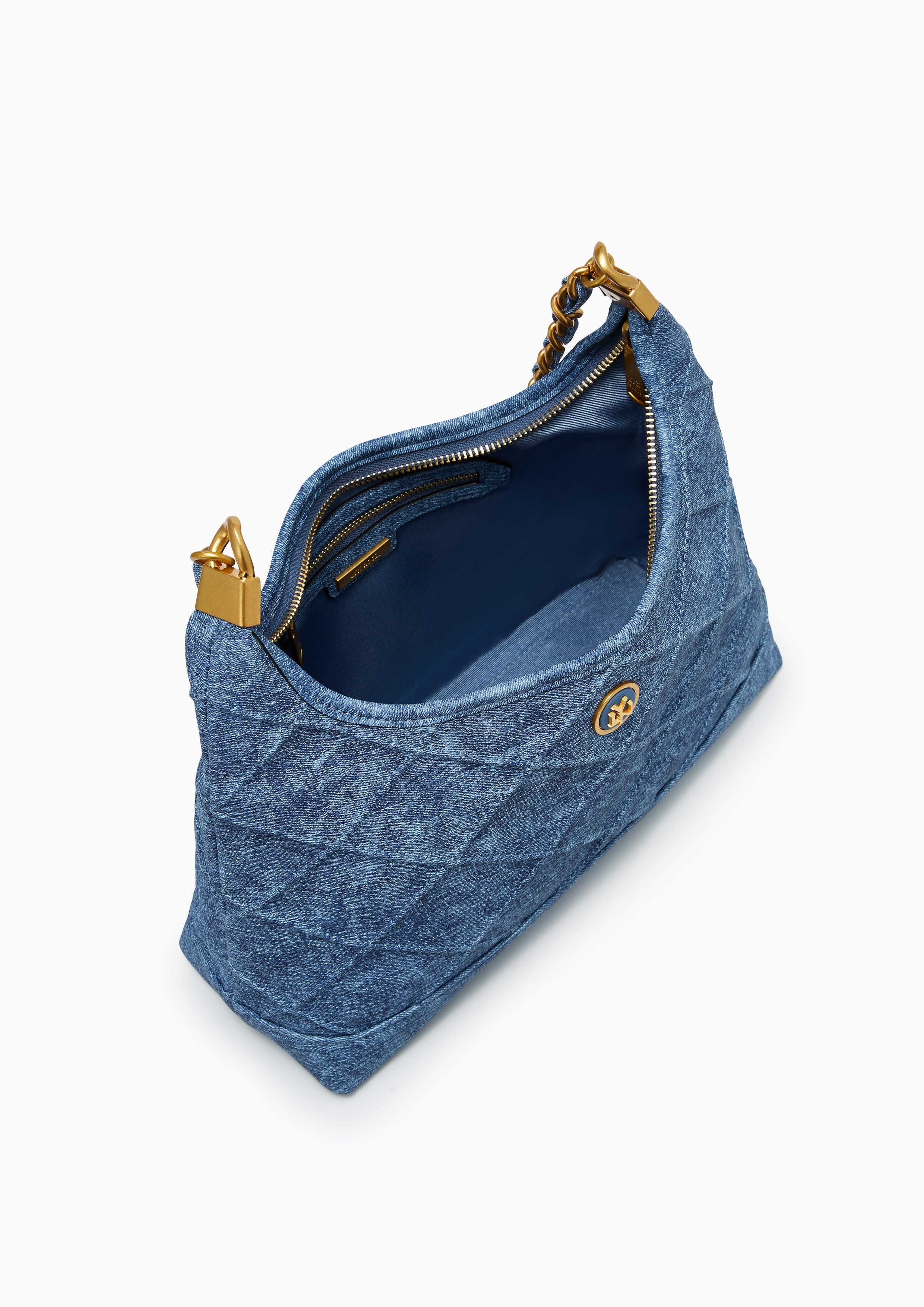 Jaylen M Shoulder Bag - Blue Variation 2