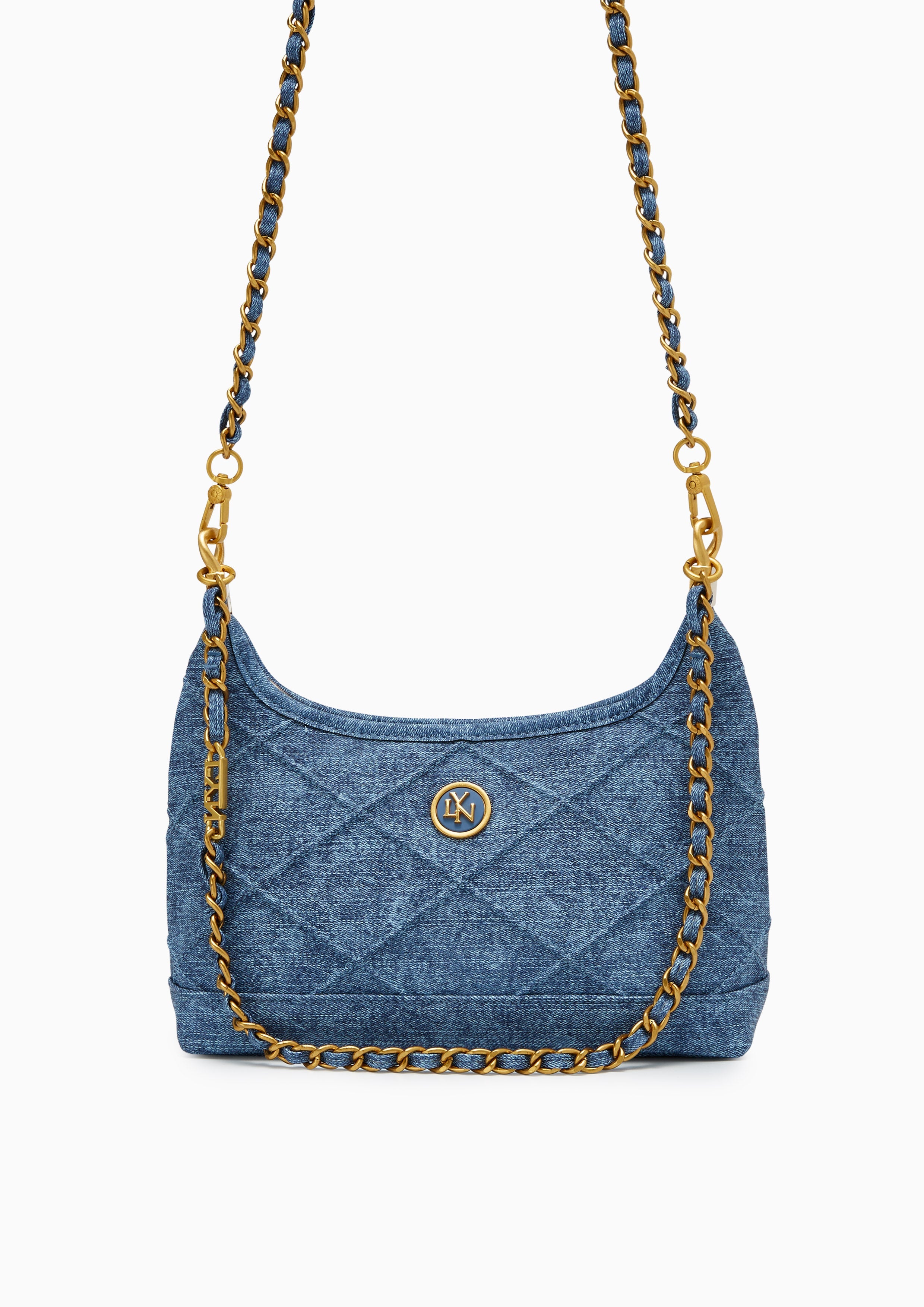 Jaylen S Shoulder Bag - Blue Variation 2