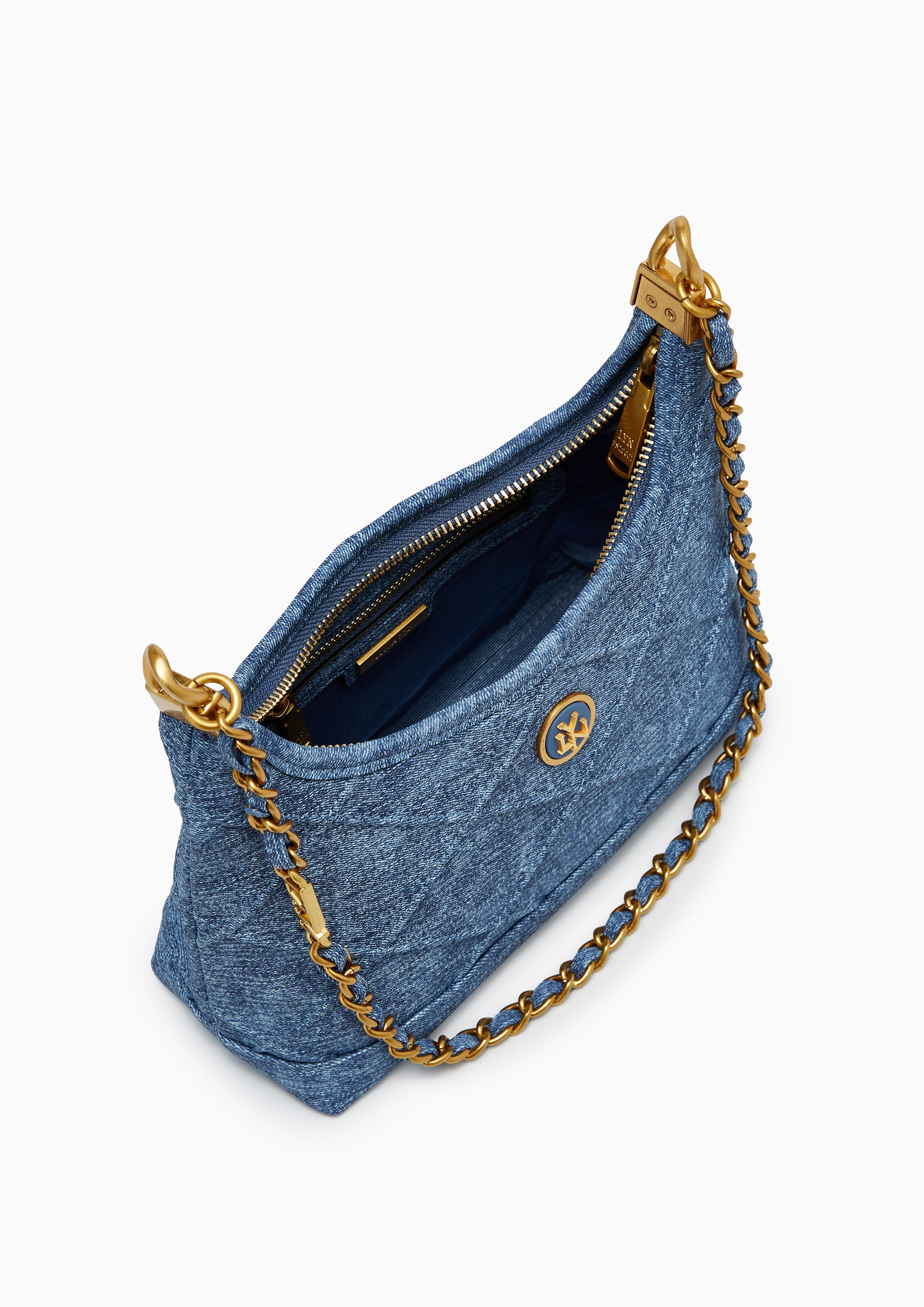 Jaylen S Shoulder Bag - Blue Variation 2
