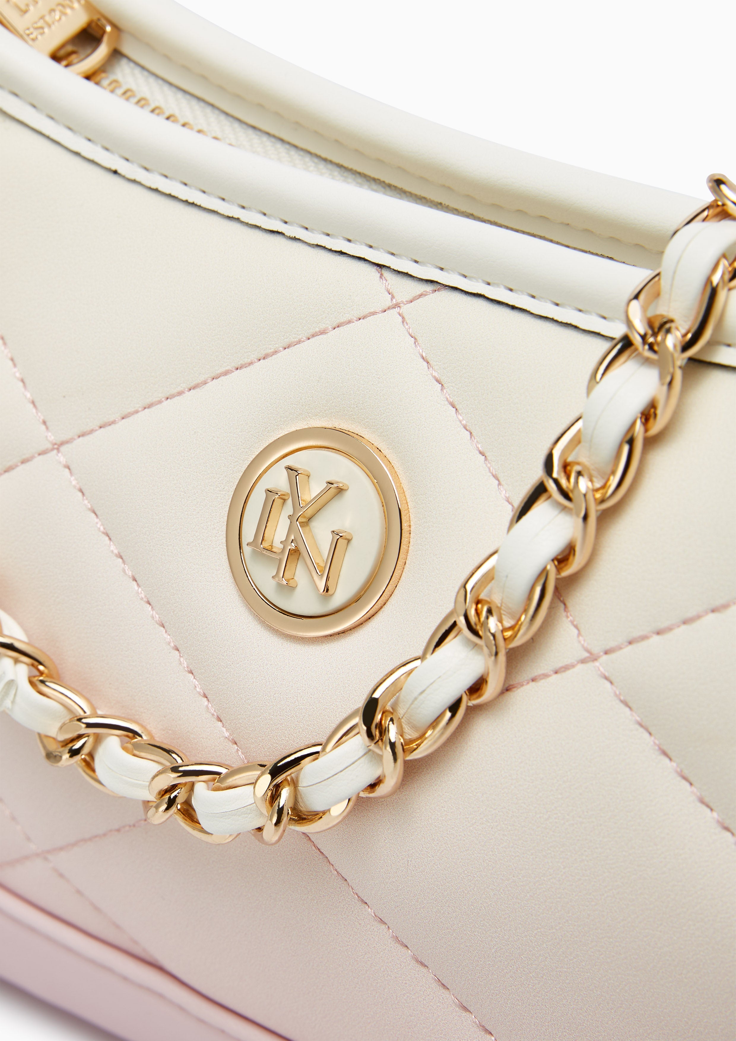 Jaylen S Shoulder Bag - Printed White