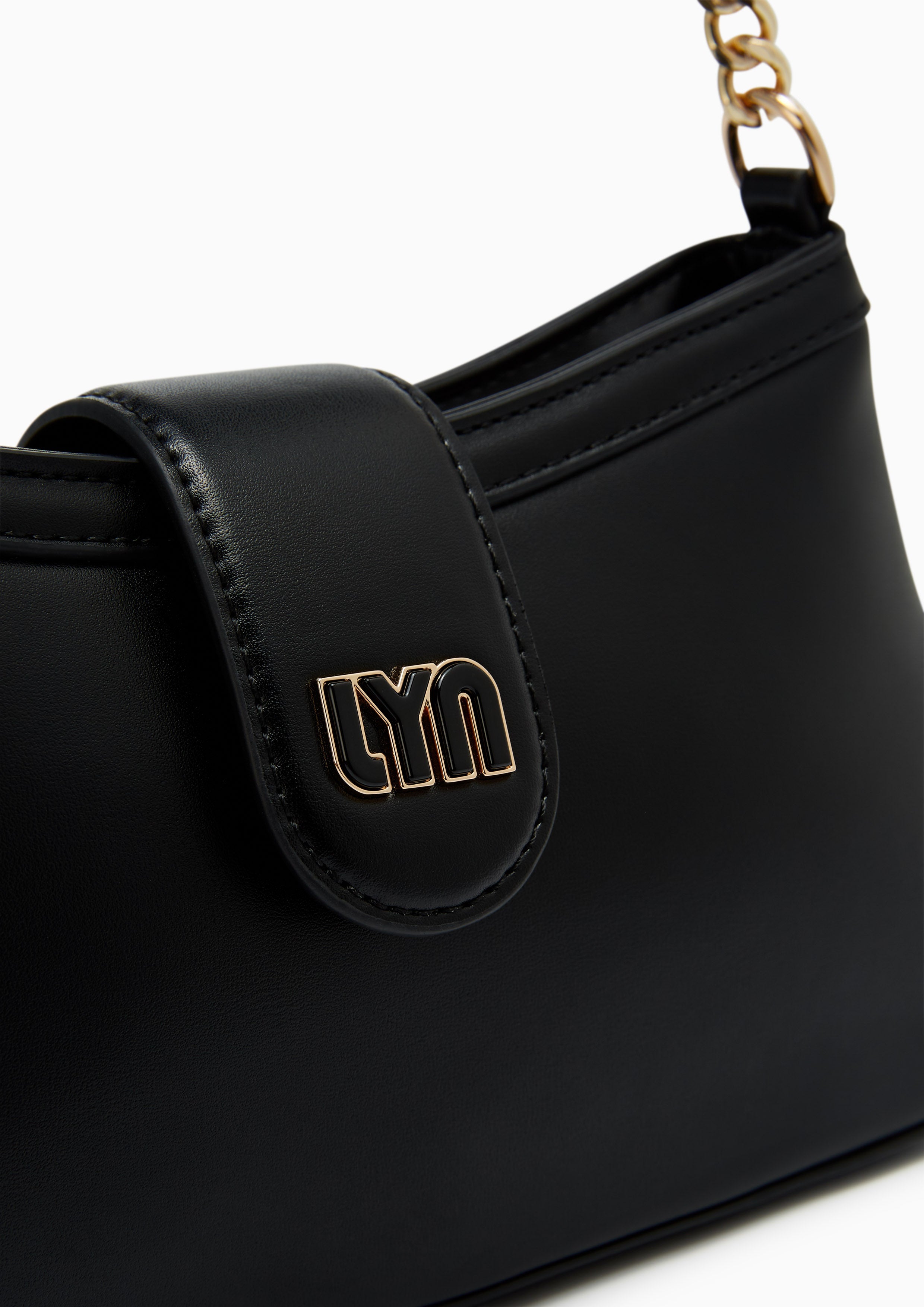 Malik S Shoulder Bag - Black