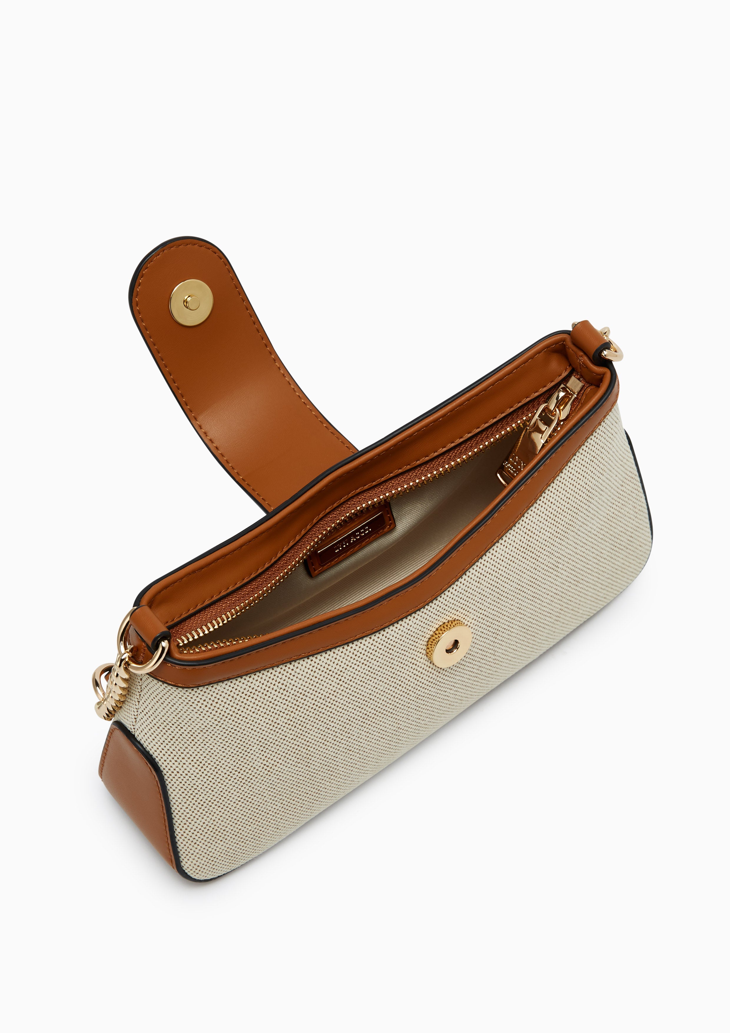 Malik S Shoulder Bag - Beige