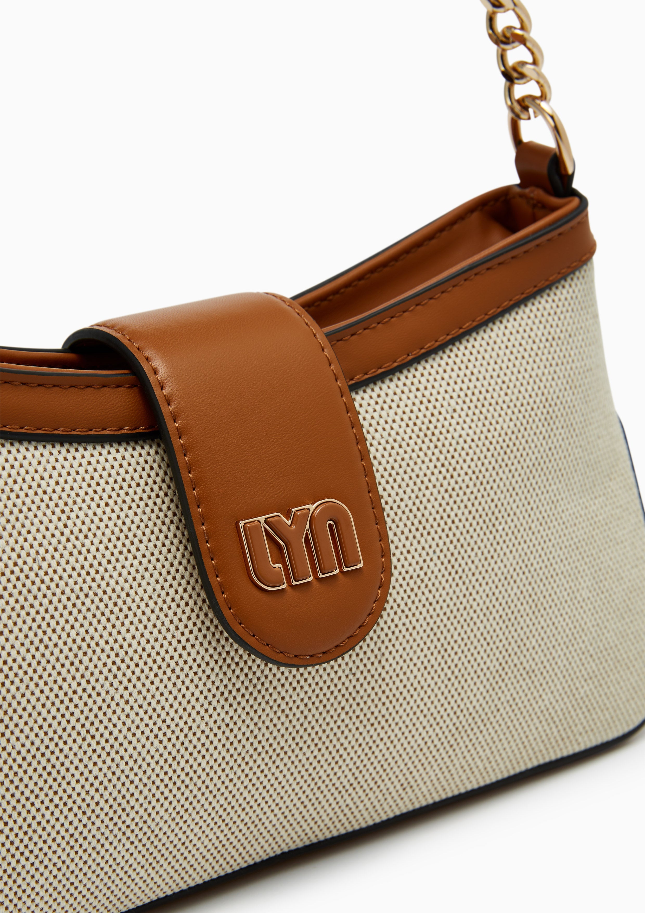 Malik S Shoulder Bag - Beige