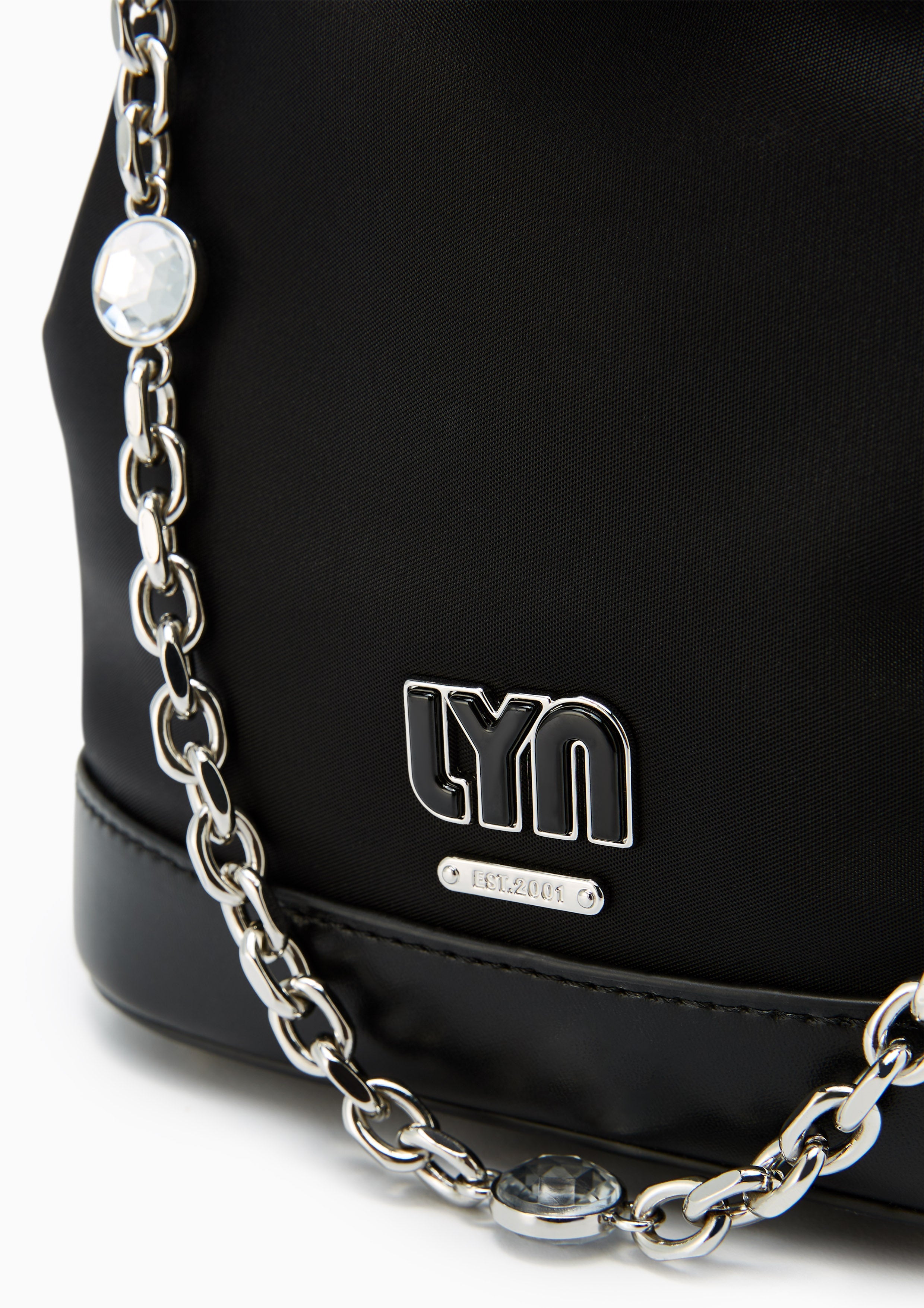 Malik Mini Bucket Bag - Black