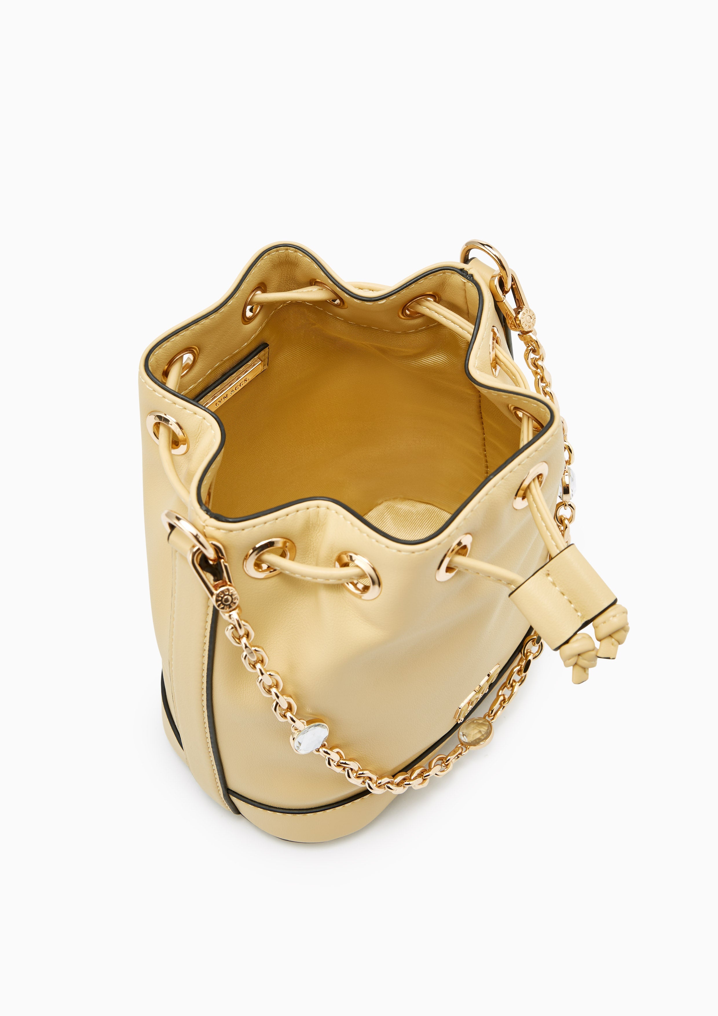 Malik Mini Bucket Bag - Light Yellow