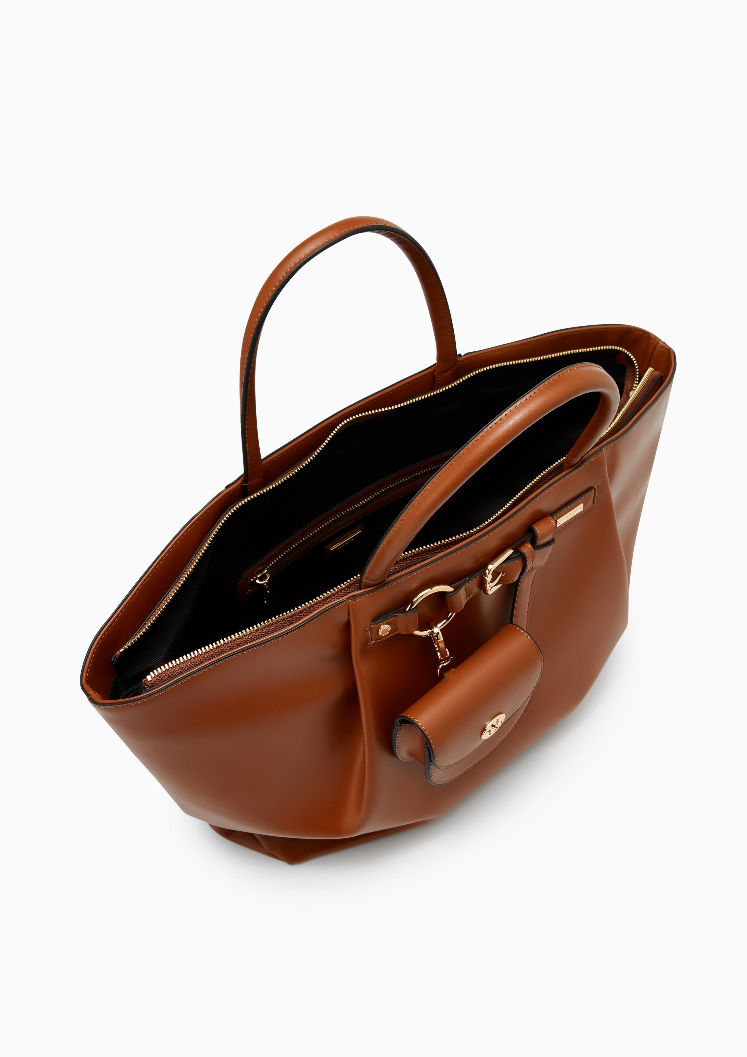 Trismo Xl Tote Bag - Dark Brown