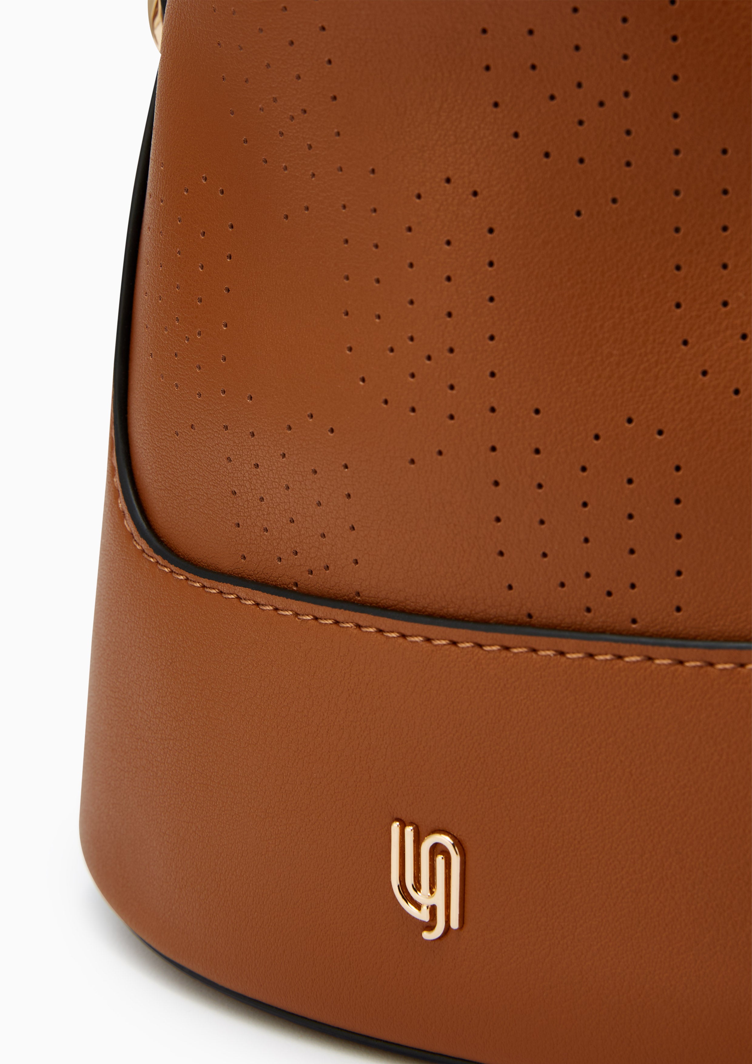 Genevieve Infinite Mini Bucket Bag - Brown
