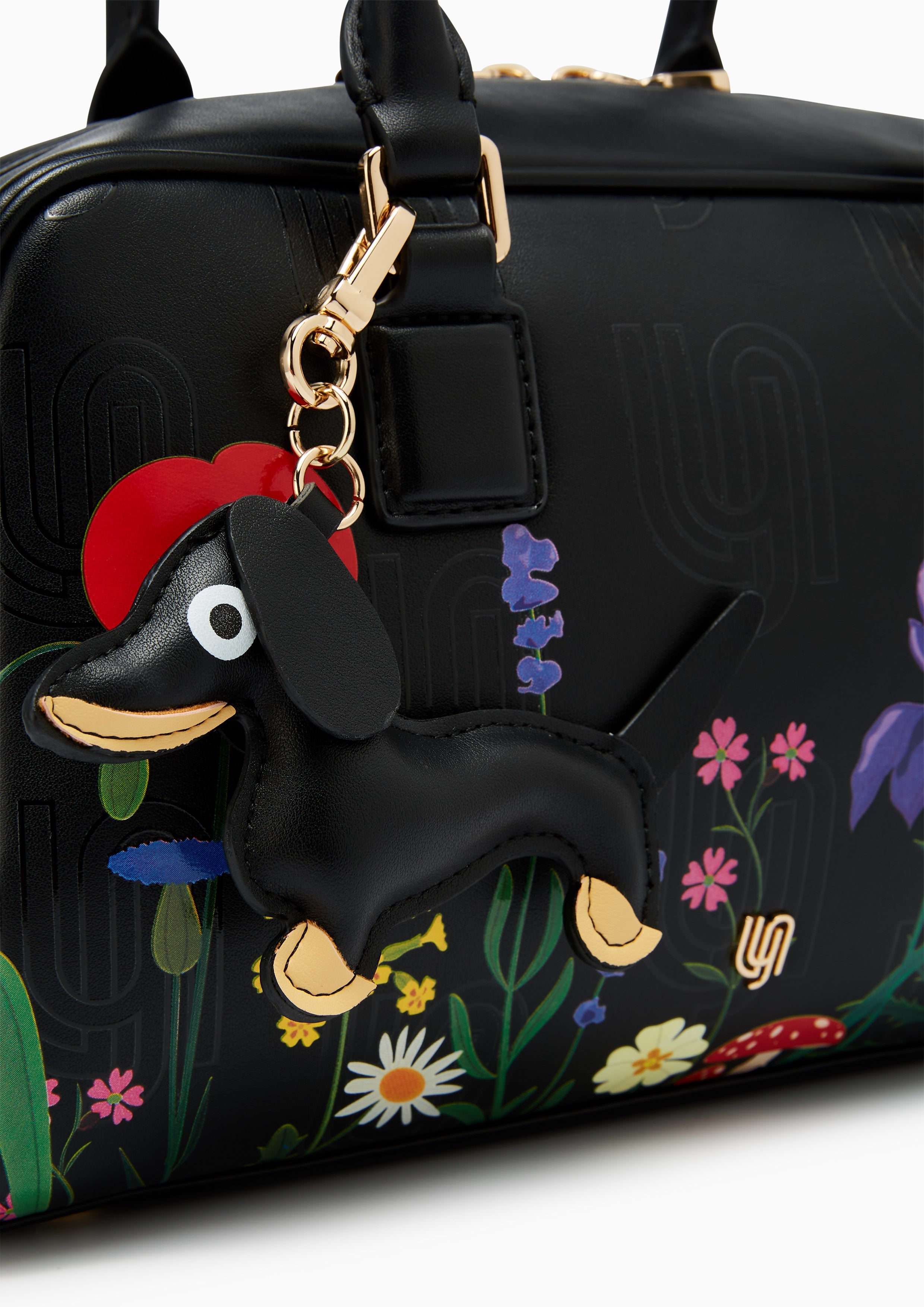 Blossom Infinite Shoulder Bag - Printed Black