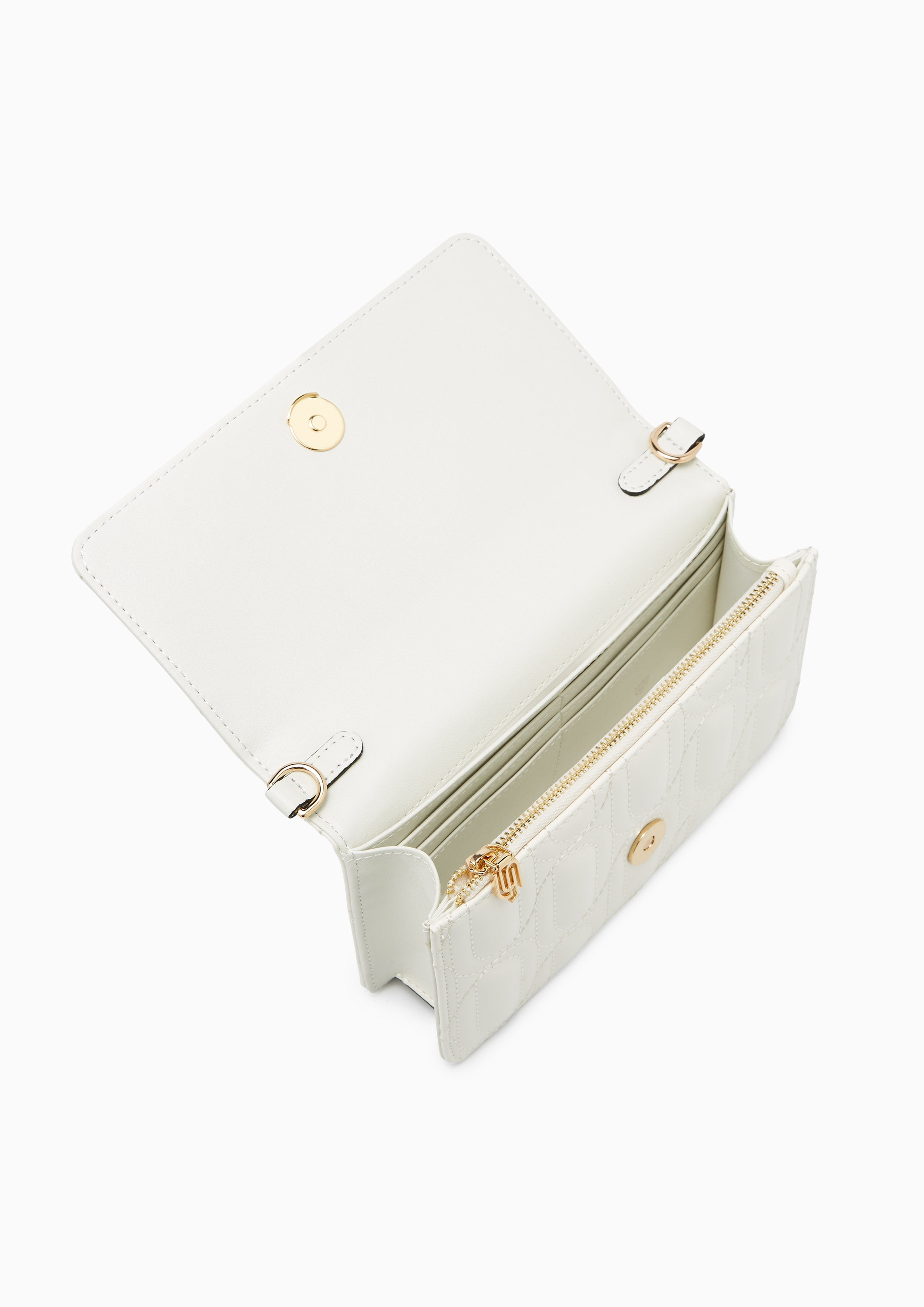 Mika Infinite Mini Crossbody Bag - Ivory