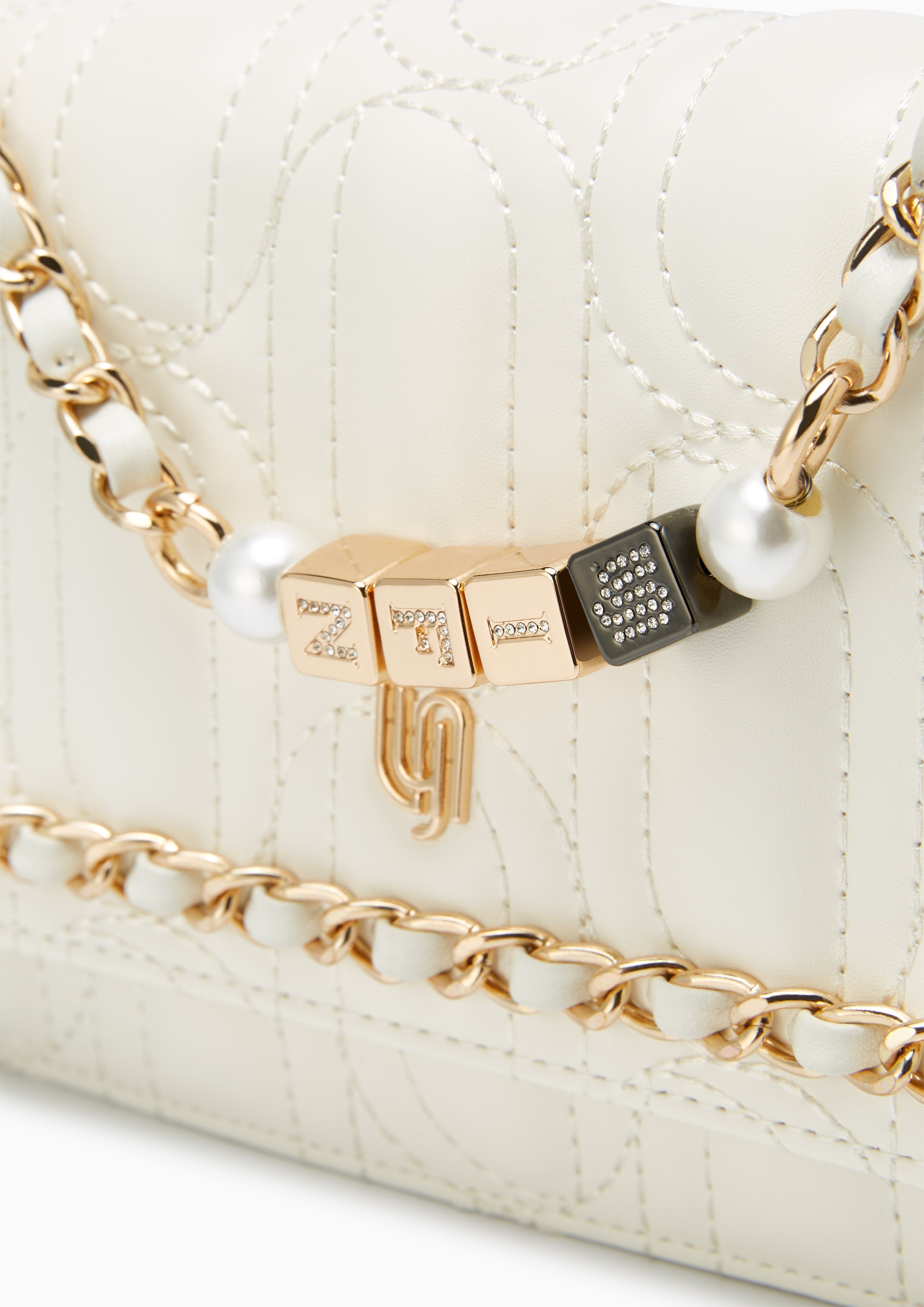 Mika Infinite Mini Crossbody Bag - Ivory