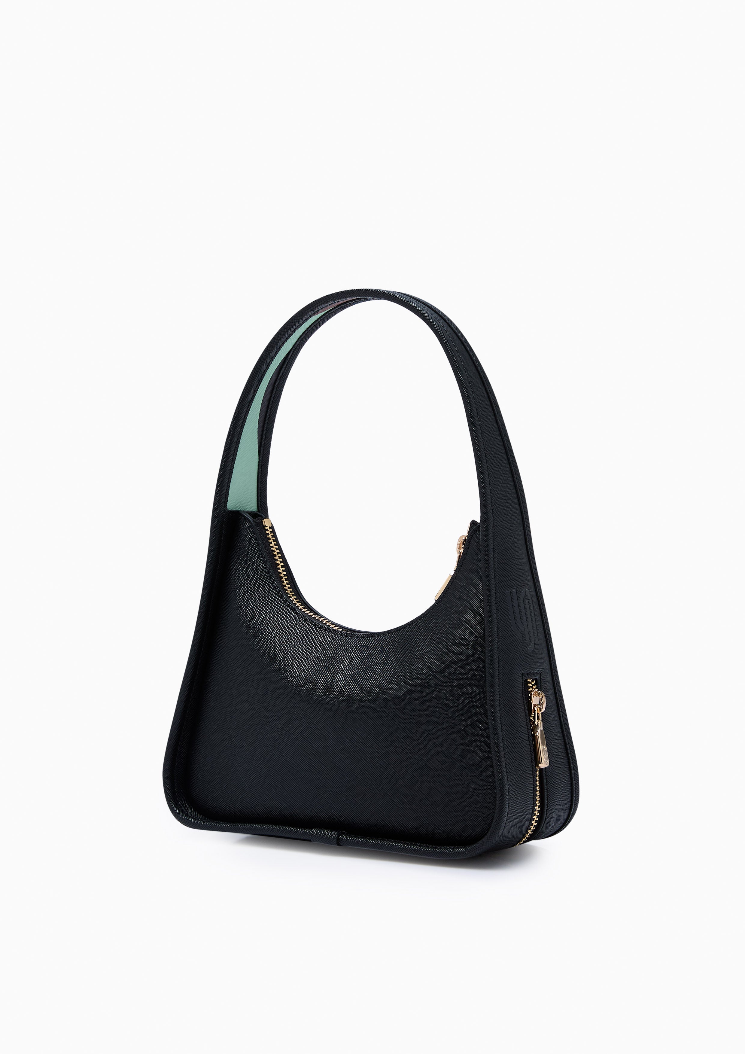 Maddie S Shoulder Bag - Printed Black